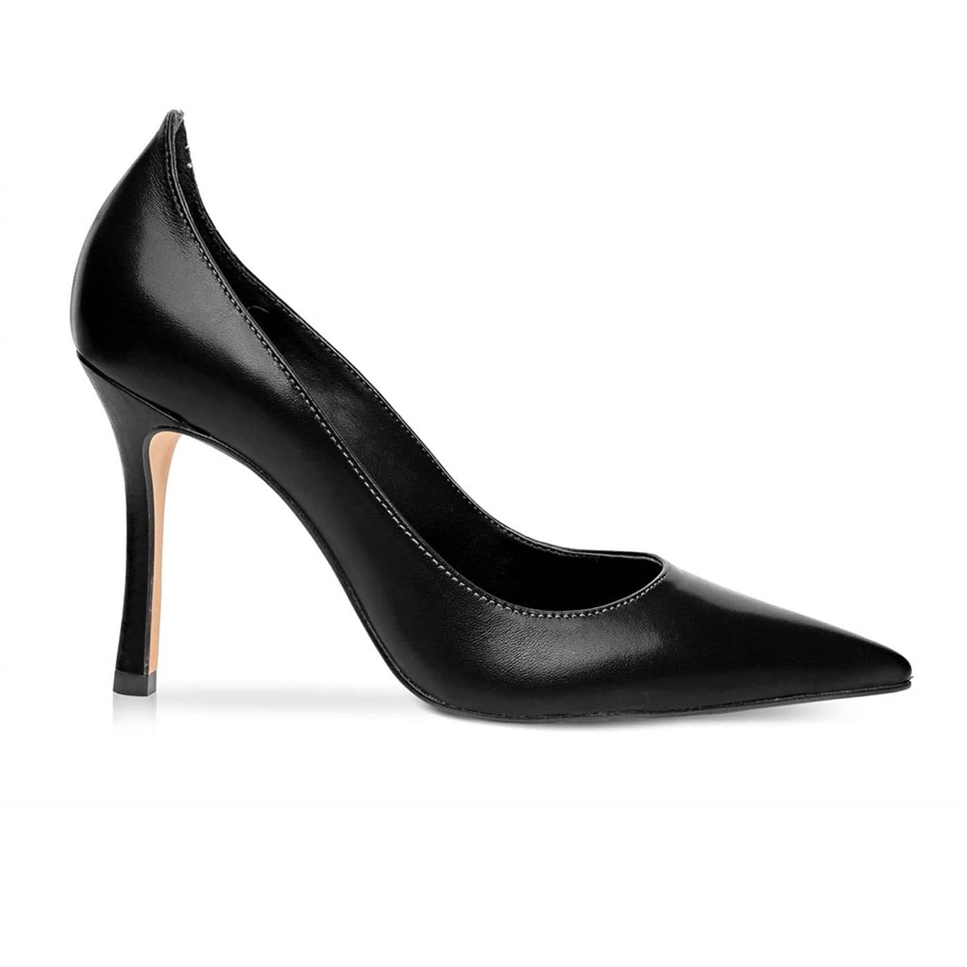 607012 ZAPATO_CERRADO TACON verniz black image.