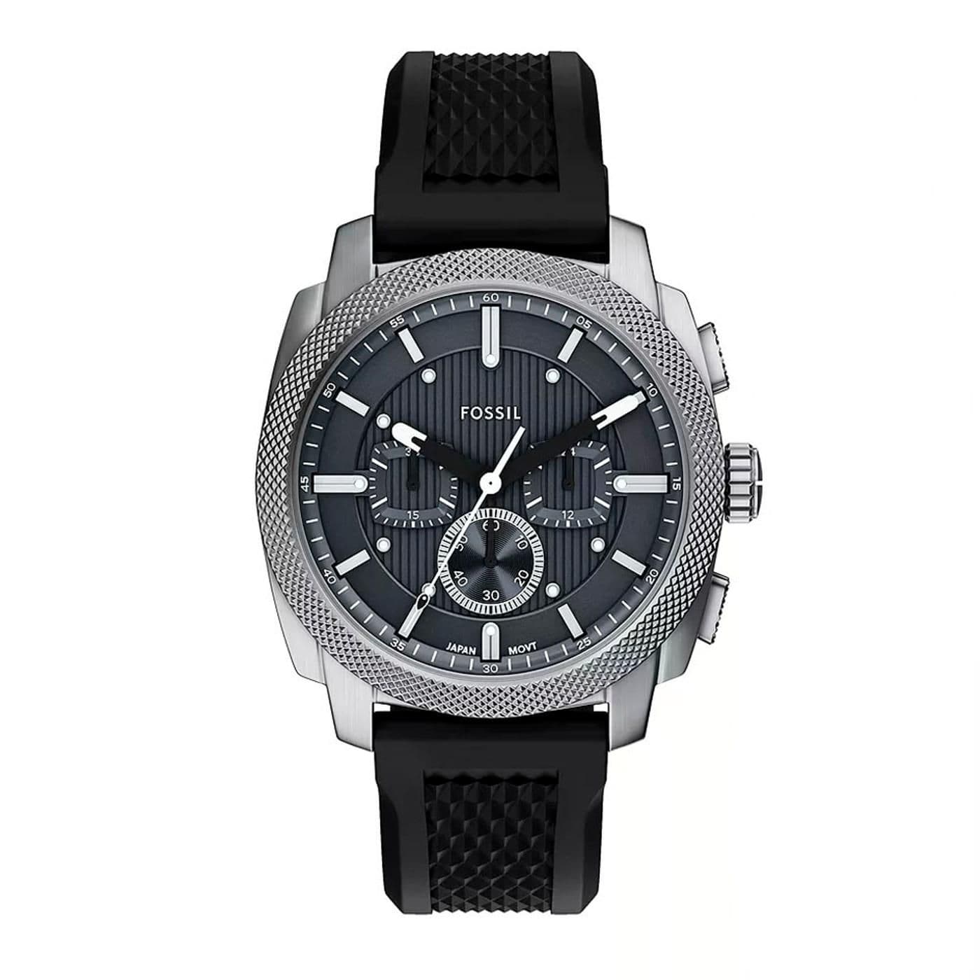 JUEGO DE Y PULSERA CON CRONÓGRAFO DE MÁQUINA black image.