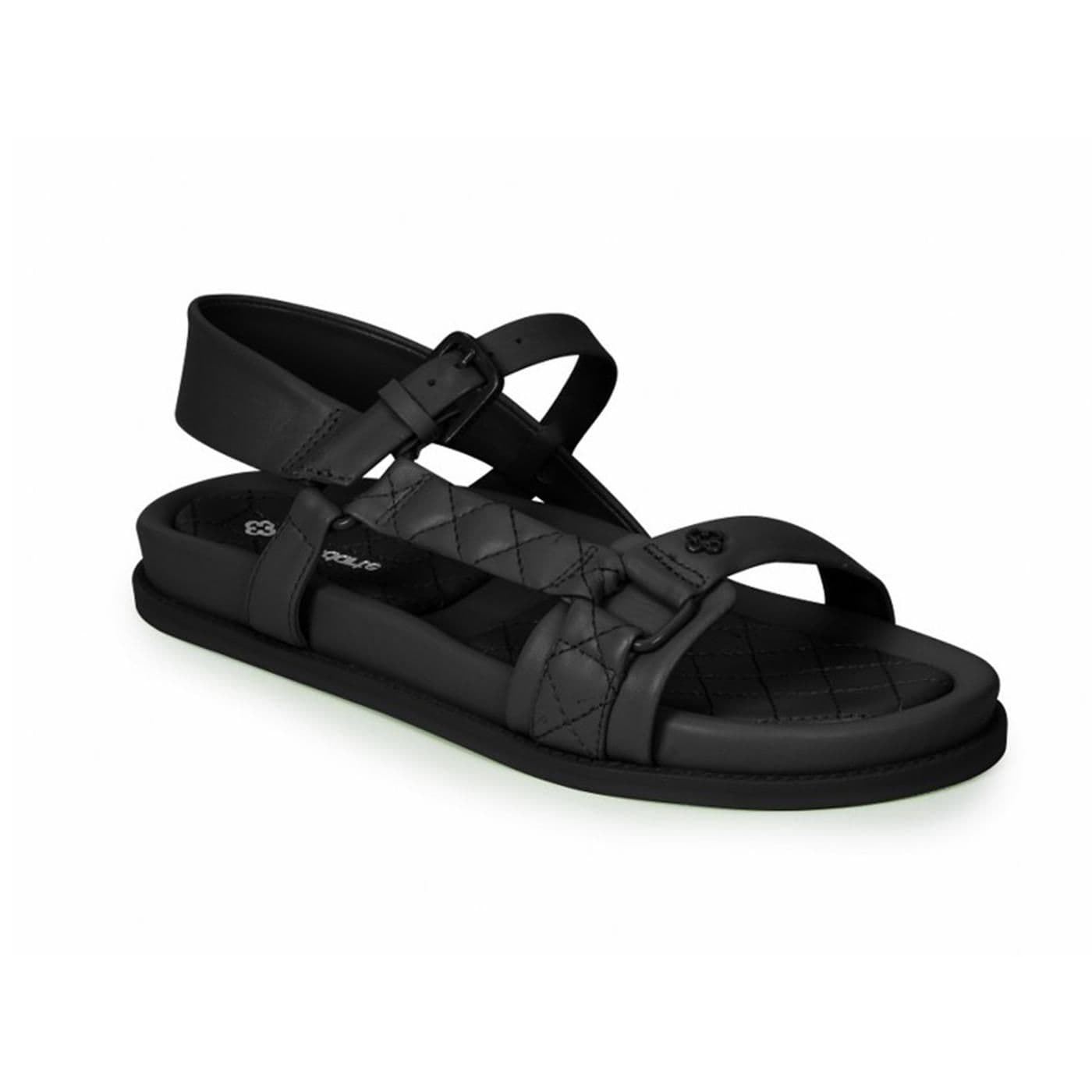 4017046-6 SANDALIA BAJA preto image.