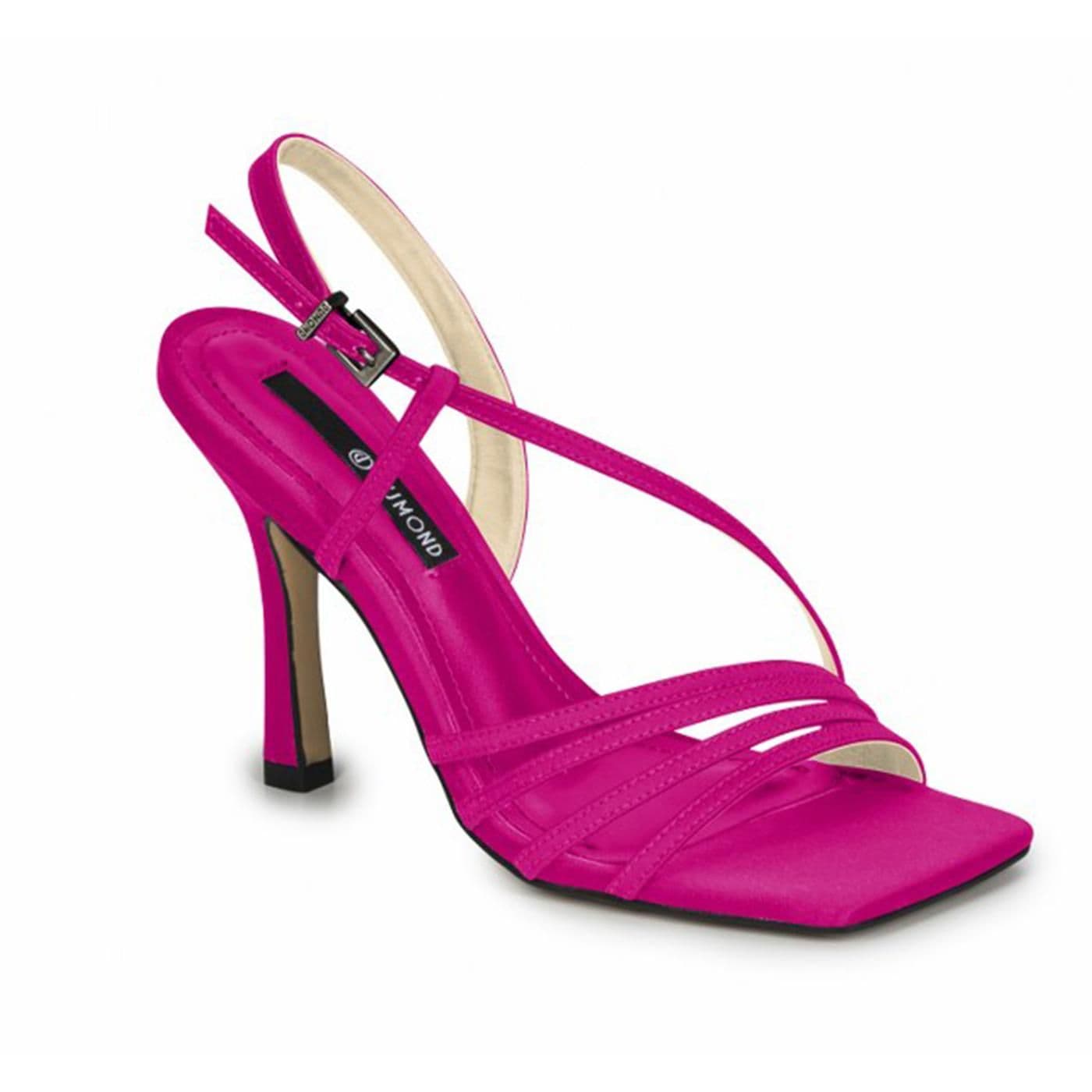 4118155-3 SANDALIA TACON rosa eletric image.
