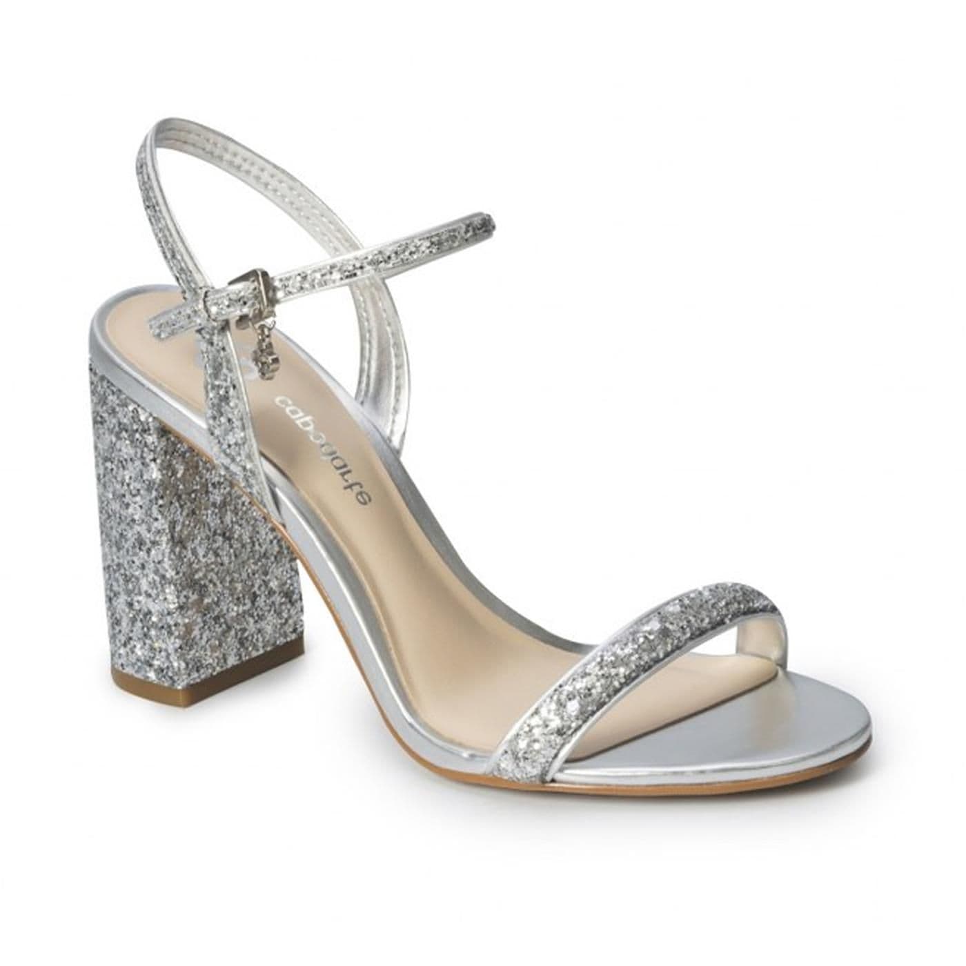 4017360-2 SANDALIA TACON prata image.