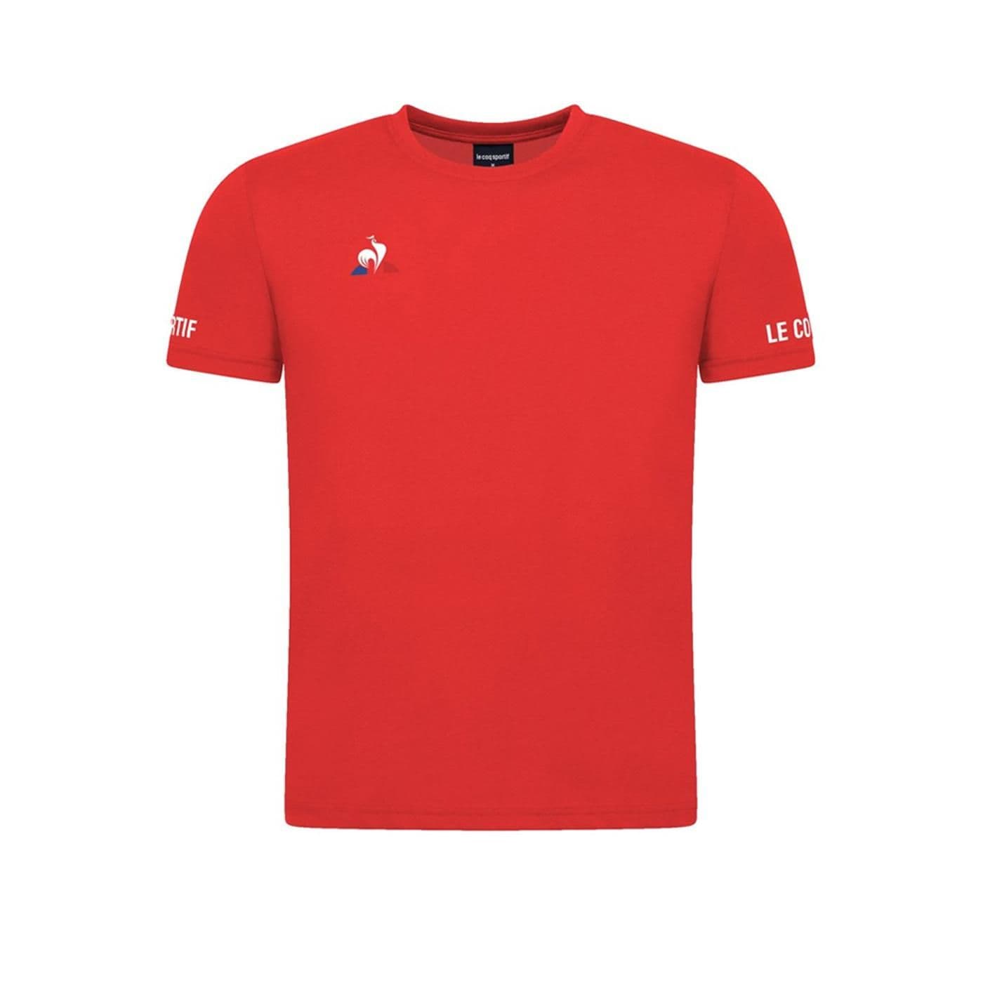 TENNIS Tee SS N°3 M pur rouge image.