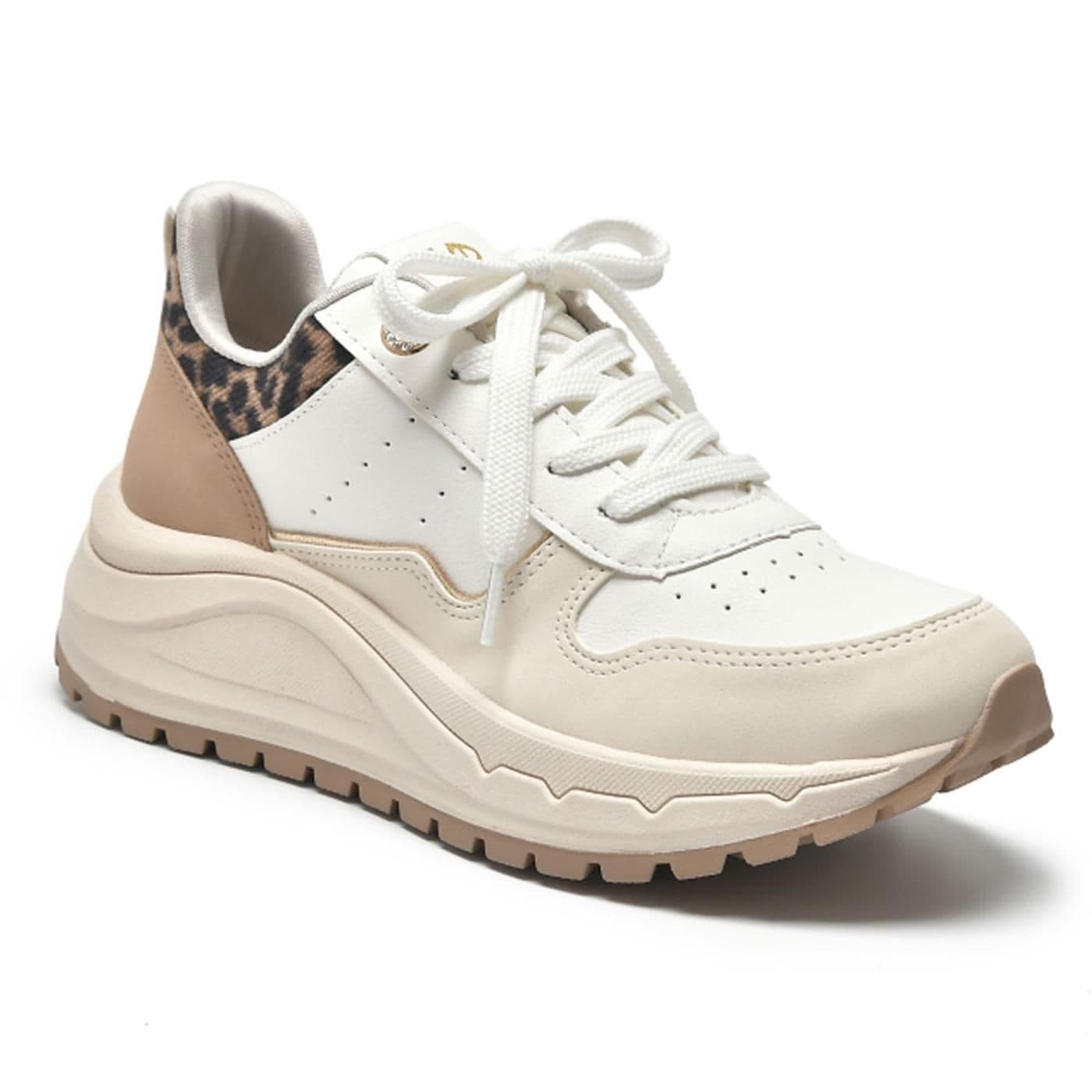 tenis casual 136-011-08 marfim i23/milk/creme image.