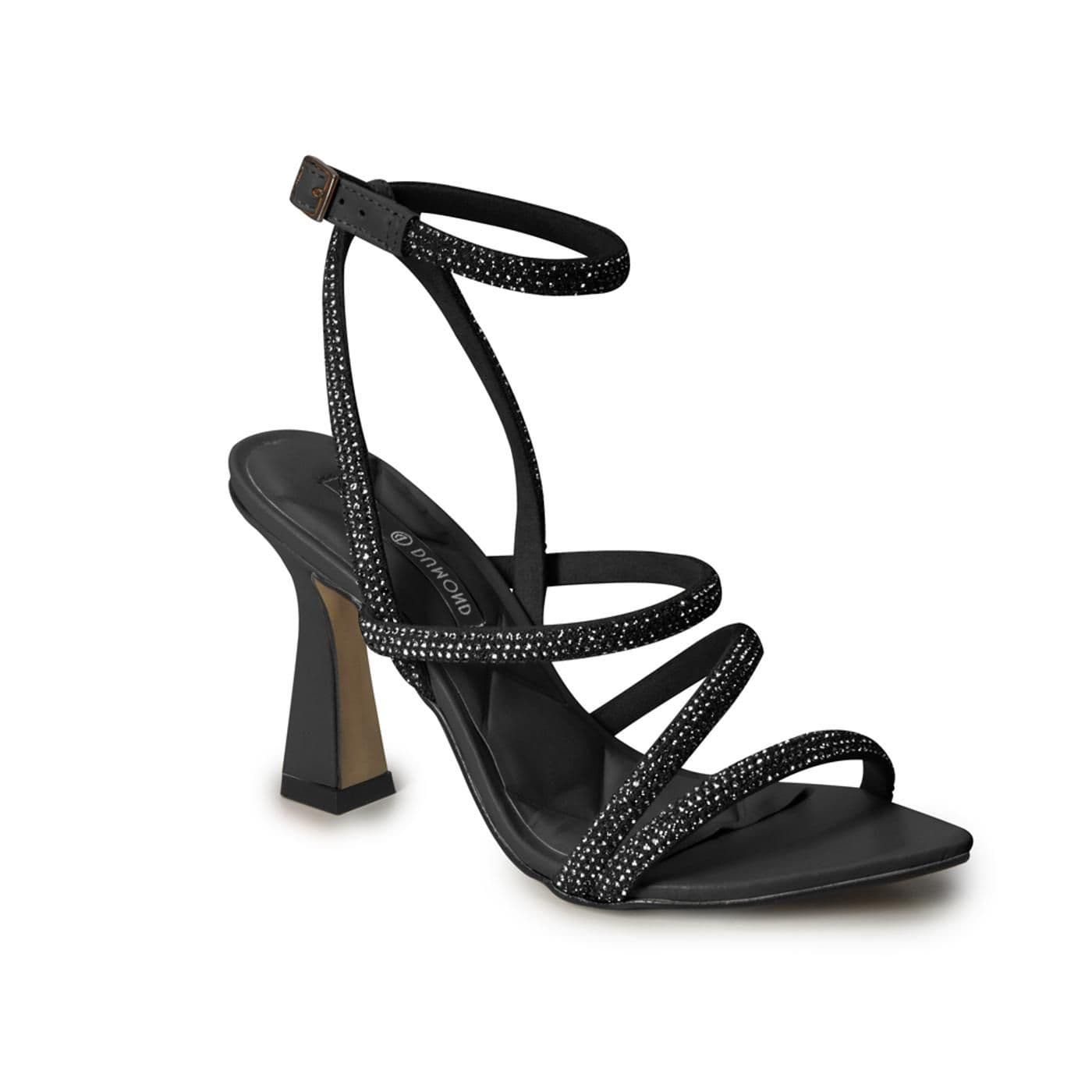 4118160-4 SANDALIA TACON preto image.