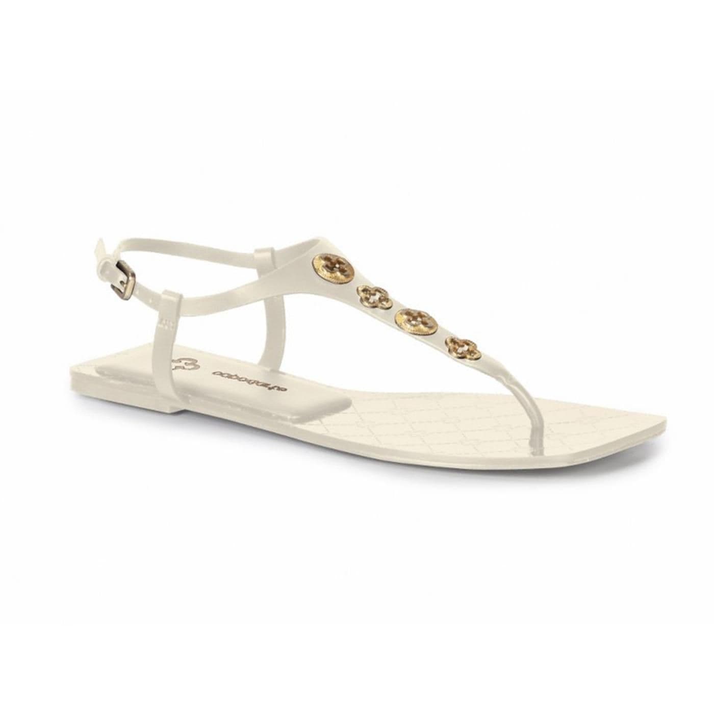 4016627 SANDALIA BAJA crema image.