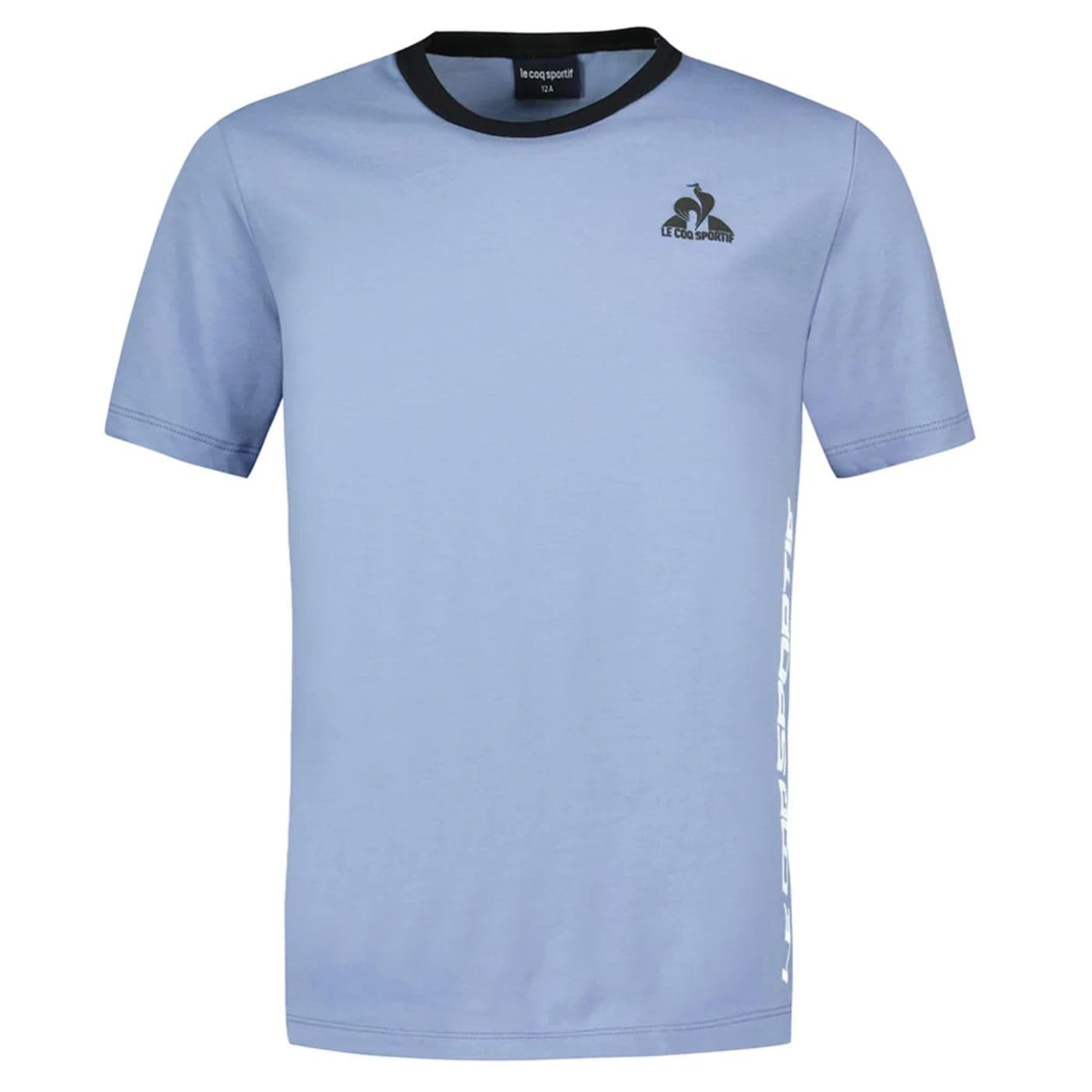 Graphique Tee SS N°2 ENFANT faded denim image.