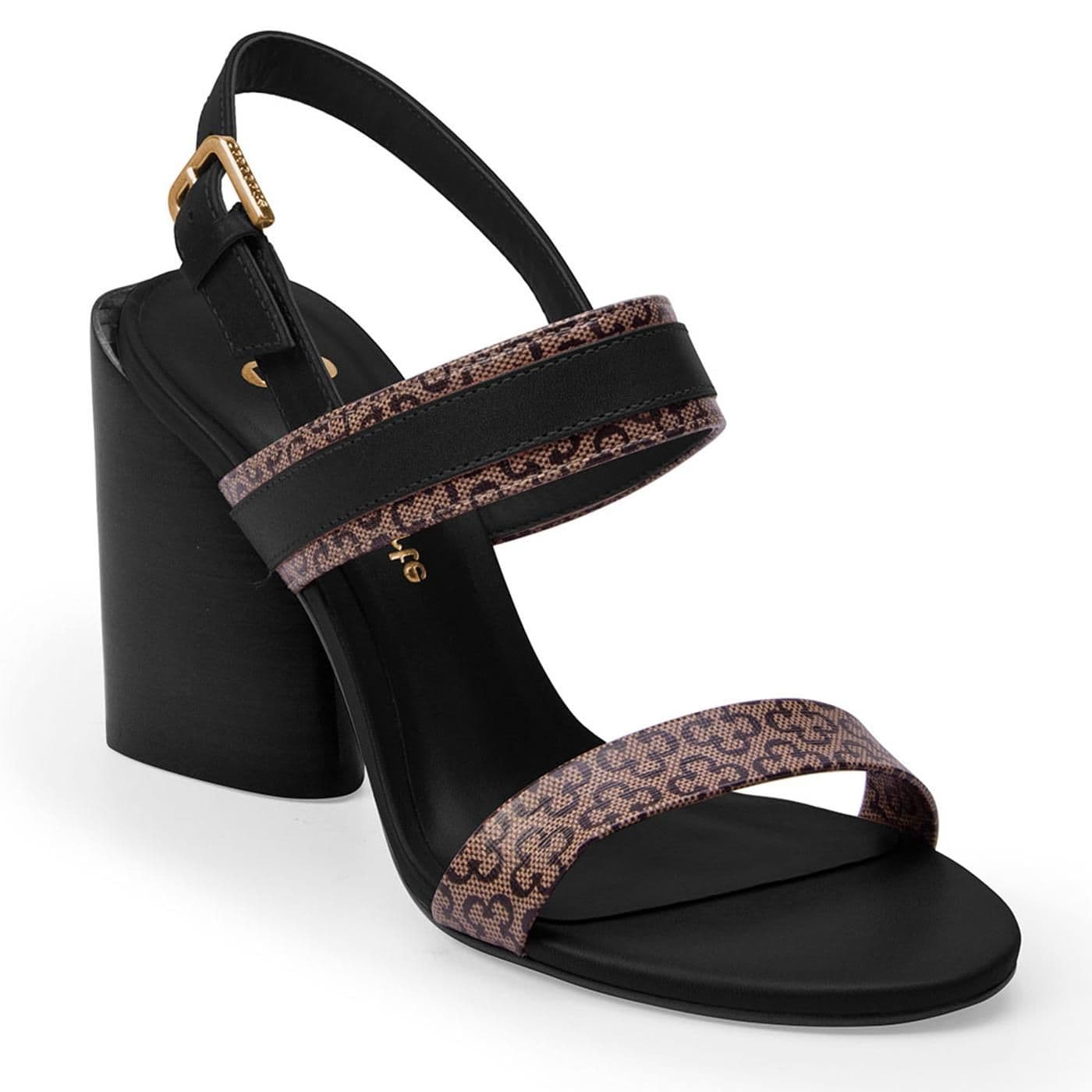 Sandalia 418372 bege/preto image.