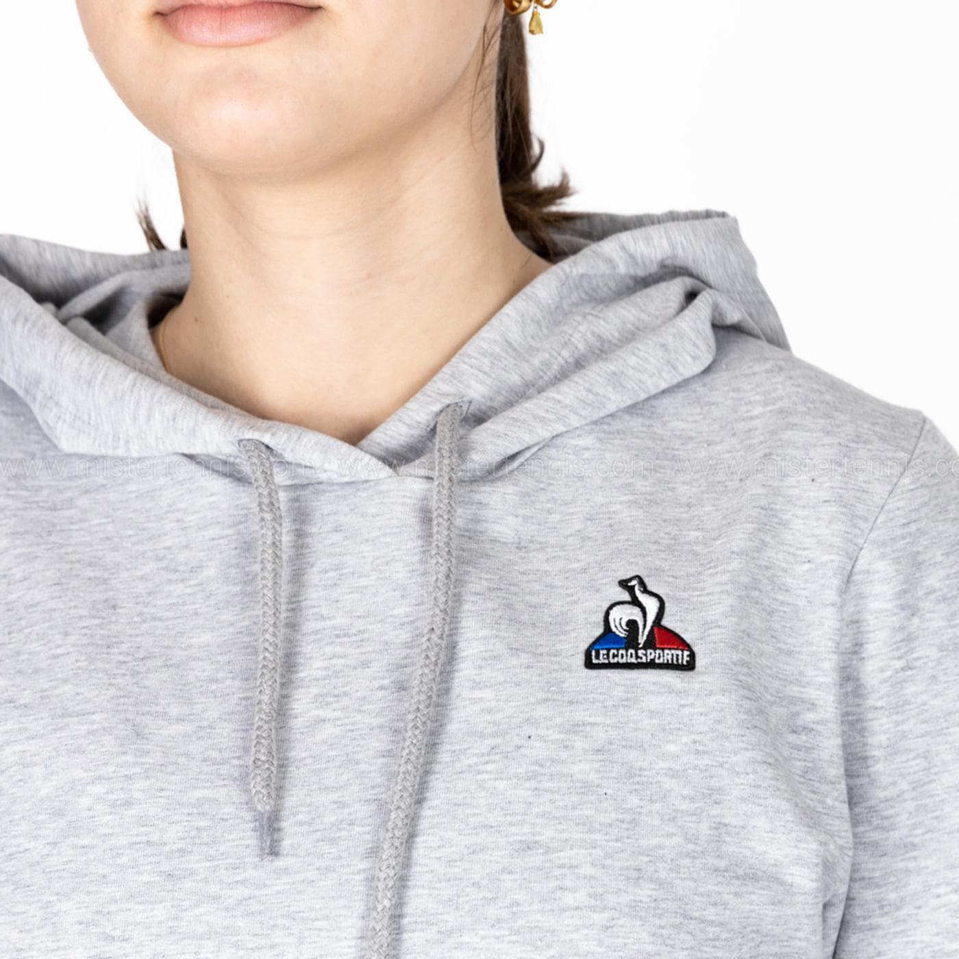 ESS Hoody N°1 W gris chiné clair - image