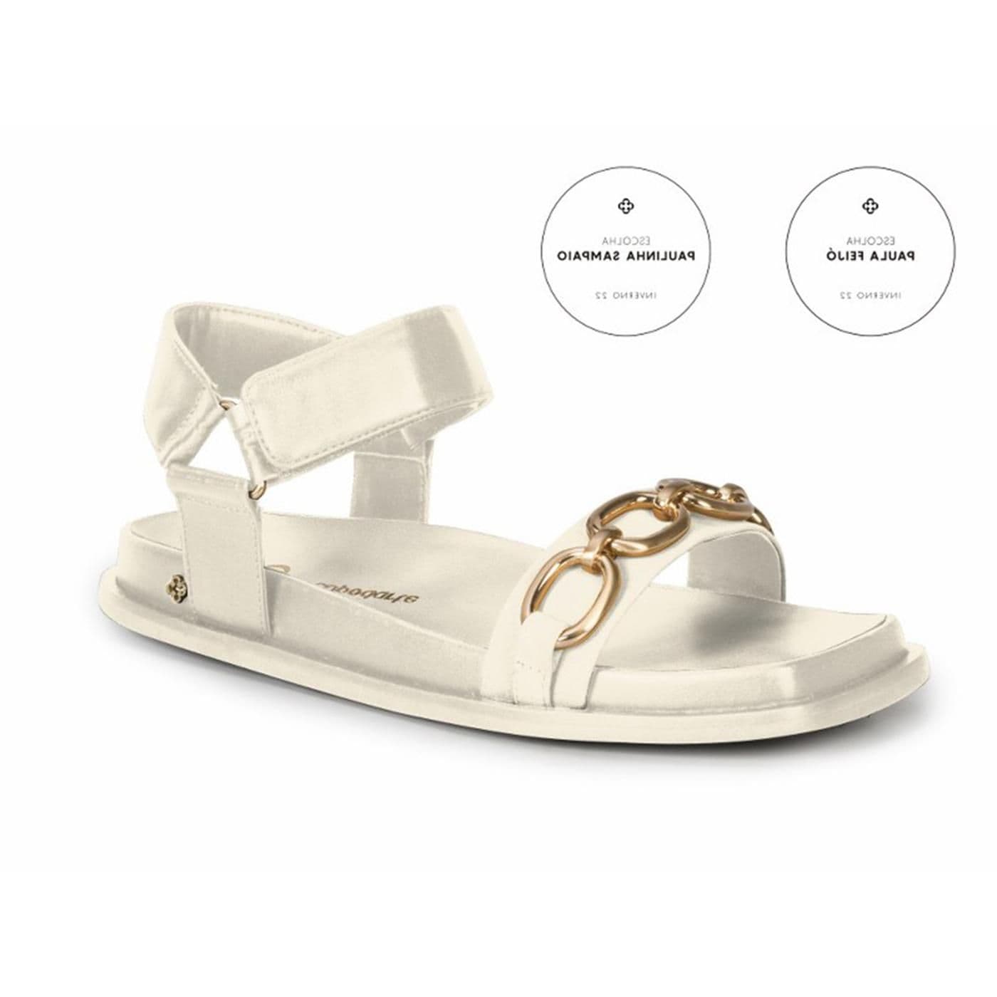 4016621 SANDALIA BAJA crema image.