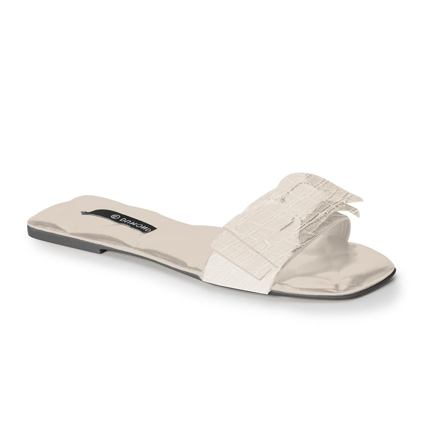 4118348-6 SANDALIA BAJA off white image.