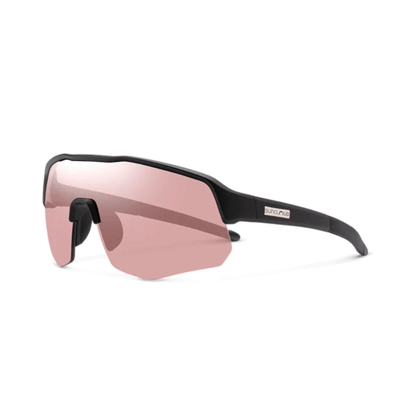 Cadence matte black + polarized low light rose image.