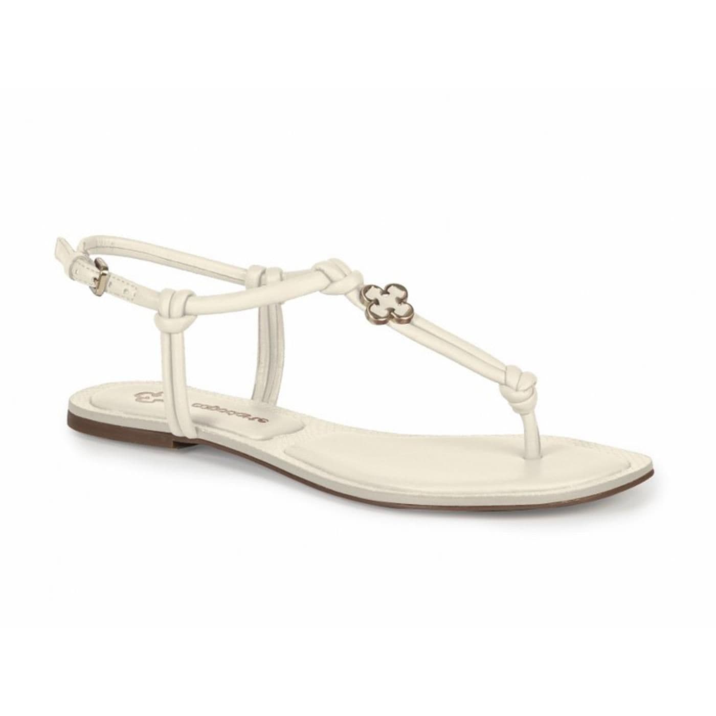 4016649 SANDALIA BAJA crema image.