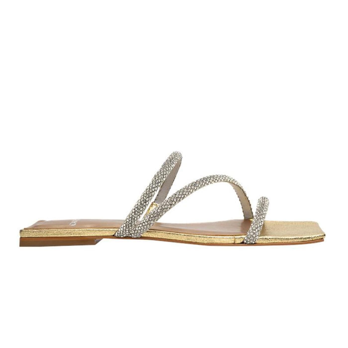 Sandalia 691003 crack gold image.