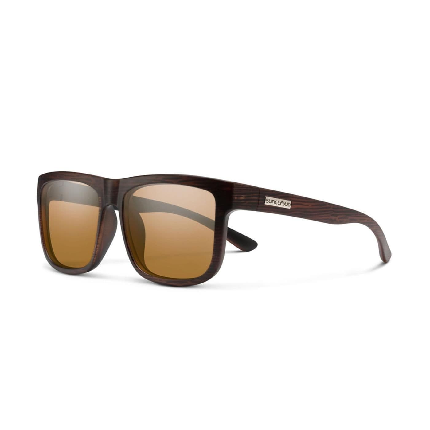 Quiver matte burnished brown + polarized brown lens image.