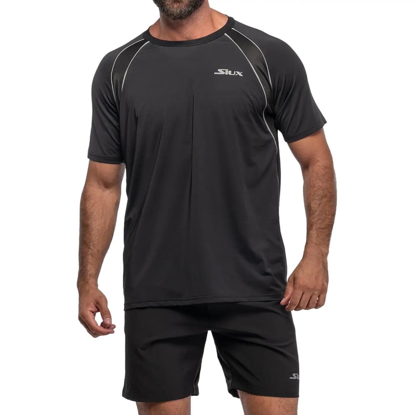 CAMISETA SIUX HOMBRE MATCH 24 NEGRA - image