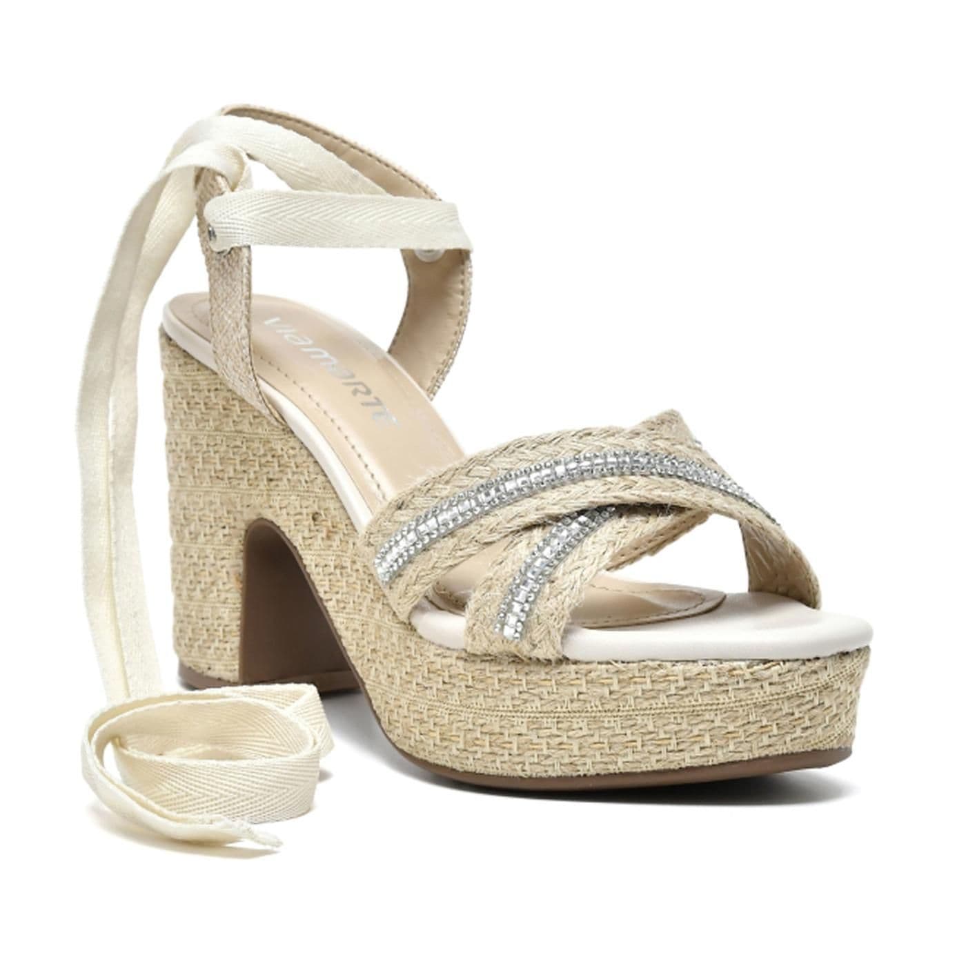 SANDALIA PLATAFORMA 23-11601-01 beige/beige image.