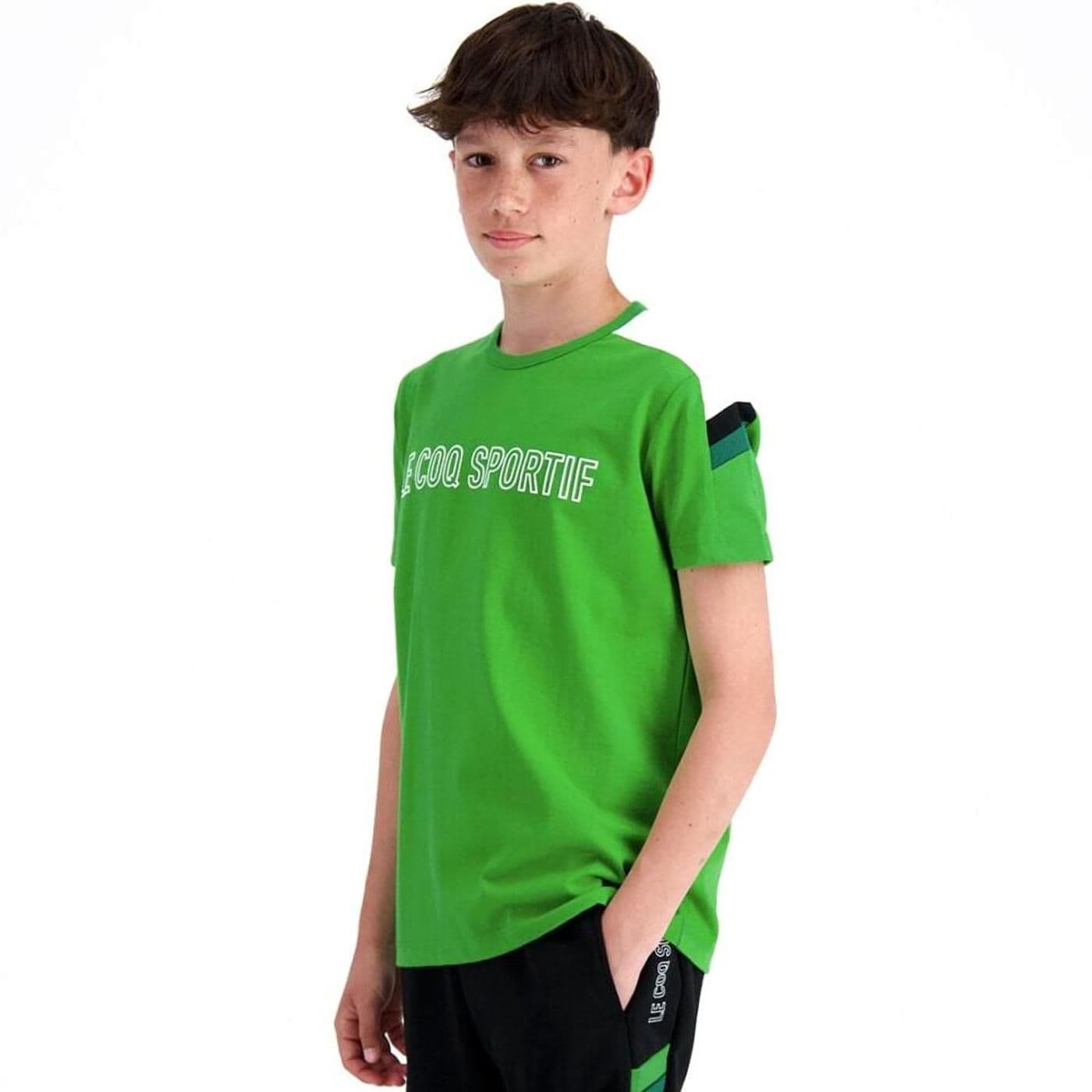 SAISON 1 Tee SS N°1 enfant online lime/n image.