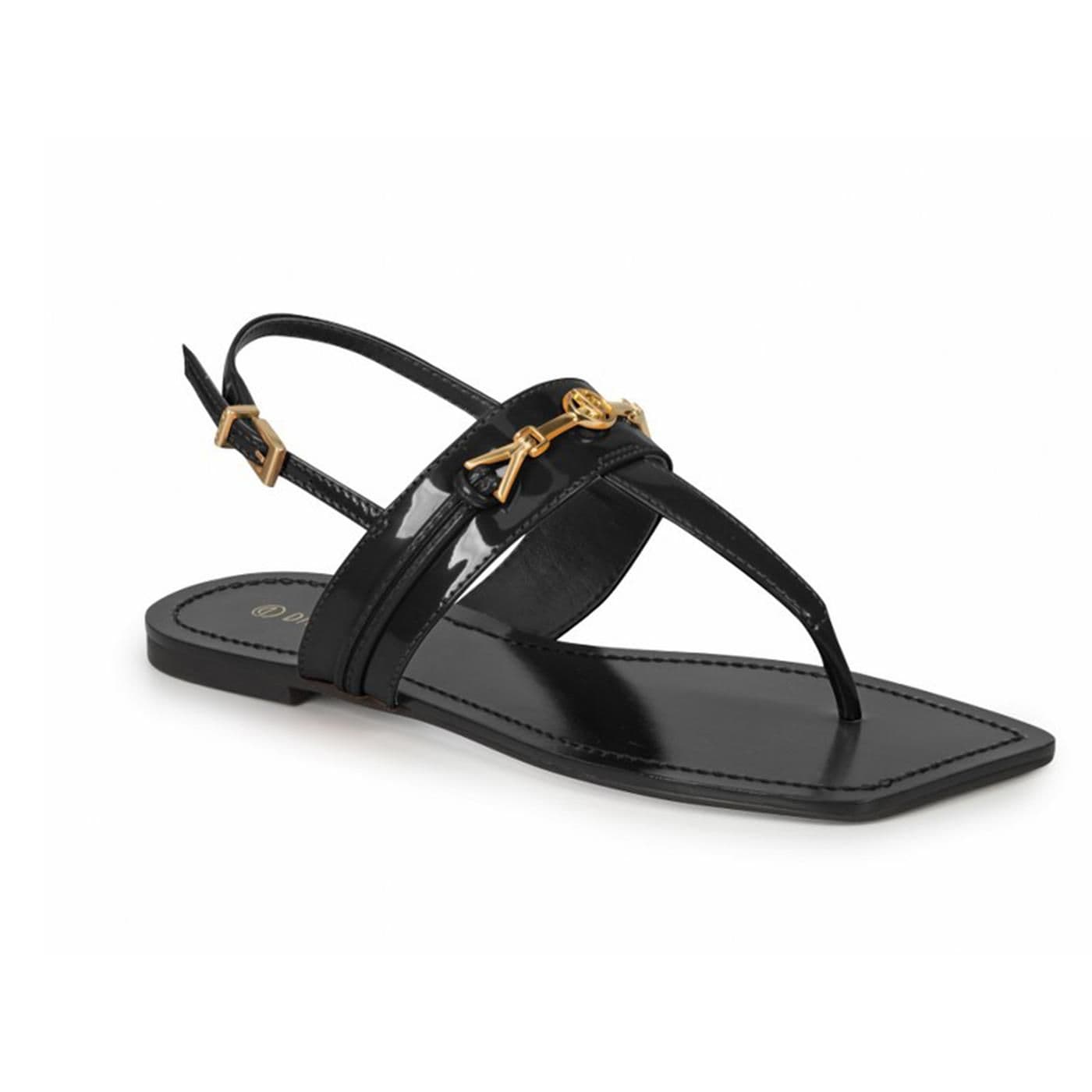 4117874 SANDALIA BAJA preto image.