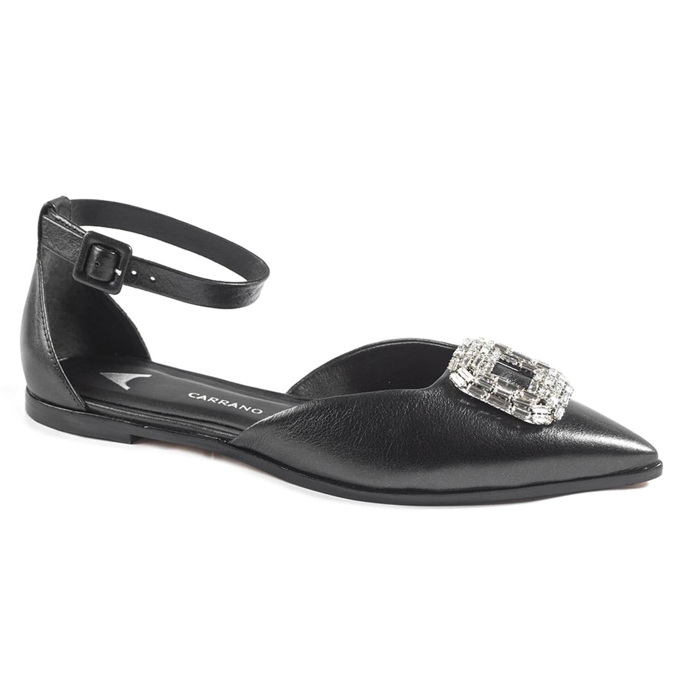 Zapato Flat 710005 metal black image.