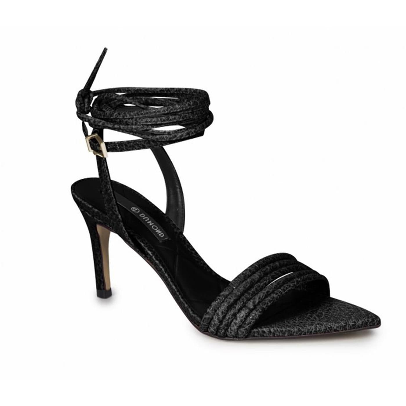 4117960-6 SANDALIA TACON preto image.