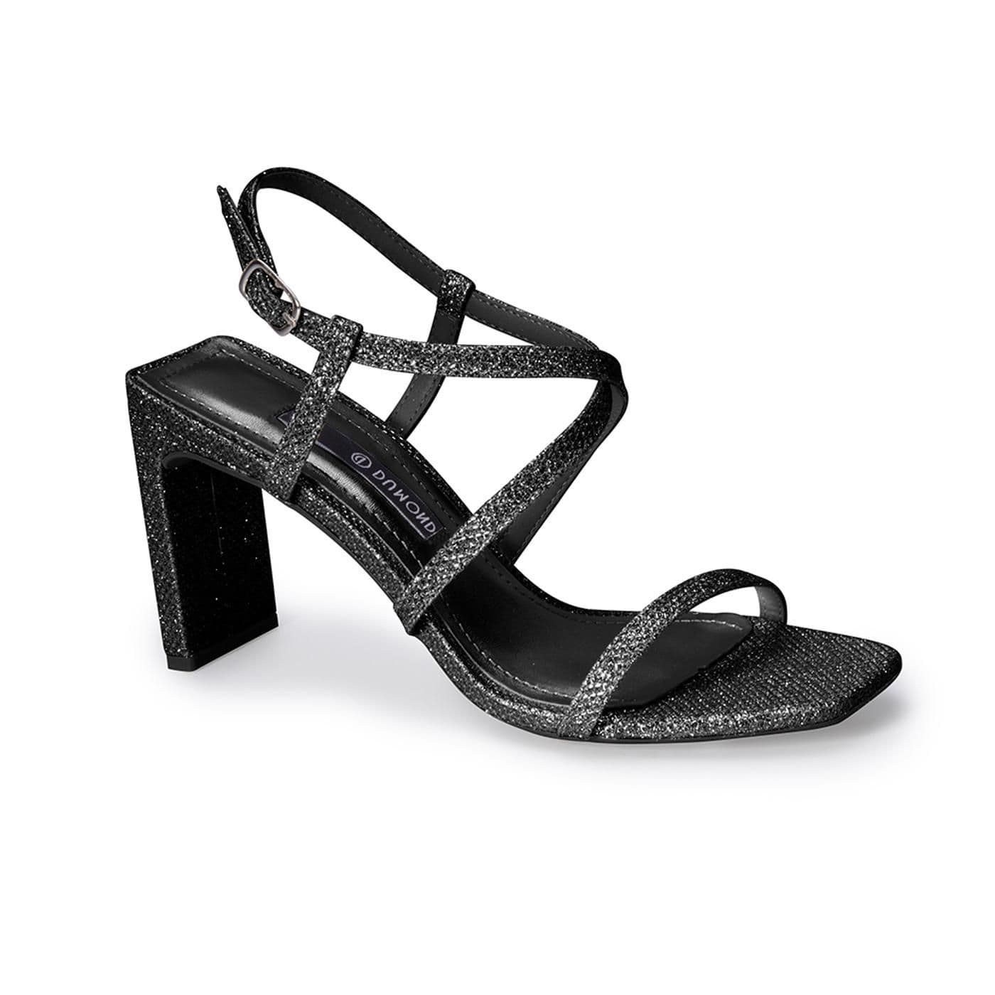 4118363-5 SANDALIA TACON preto image.