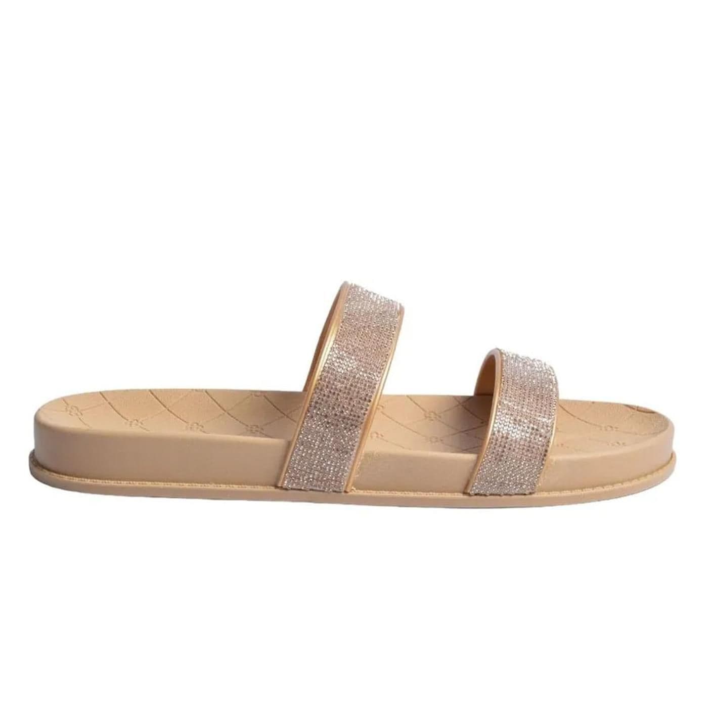 Sandalia slide 4018412 gold image.