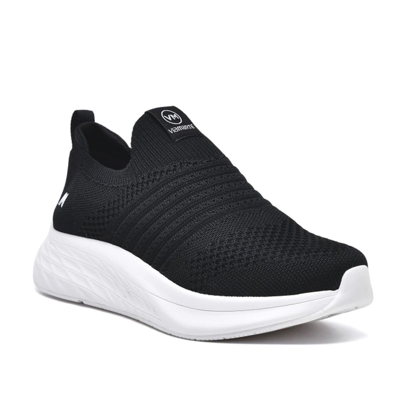 ZAPATILLA 23-19001-01 knit/preto image.