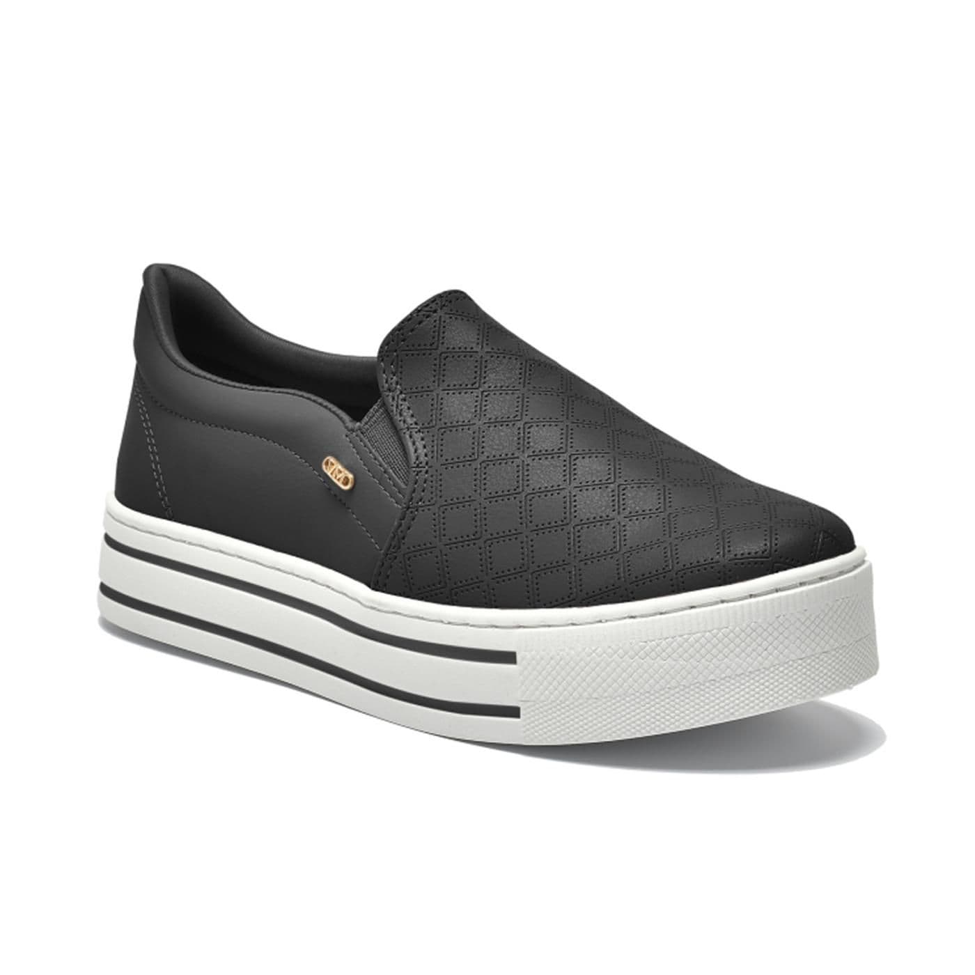 tenis casual preto/preto image.