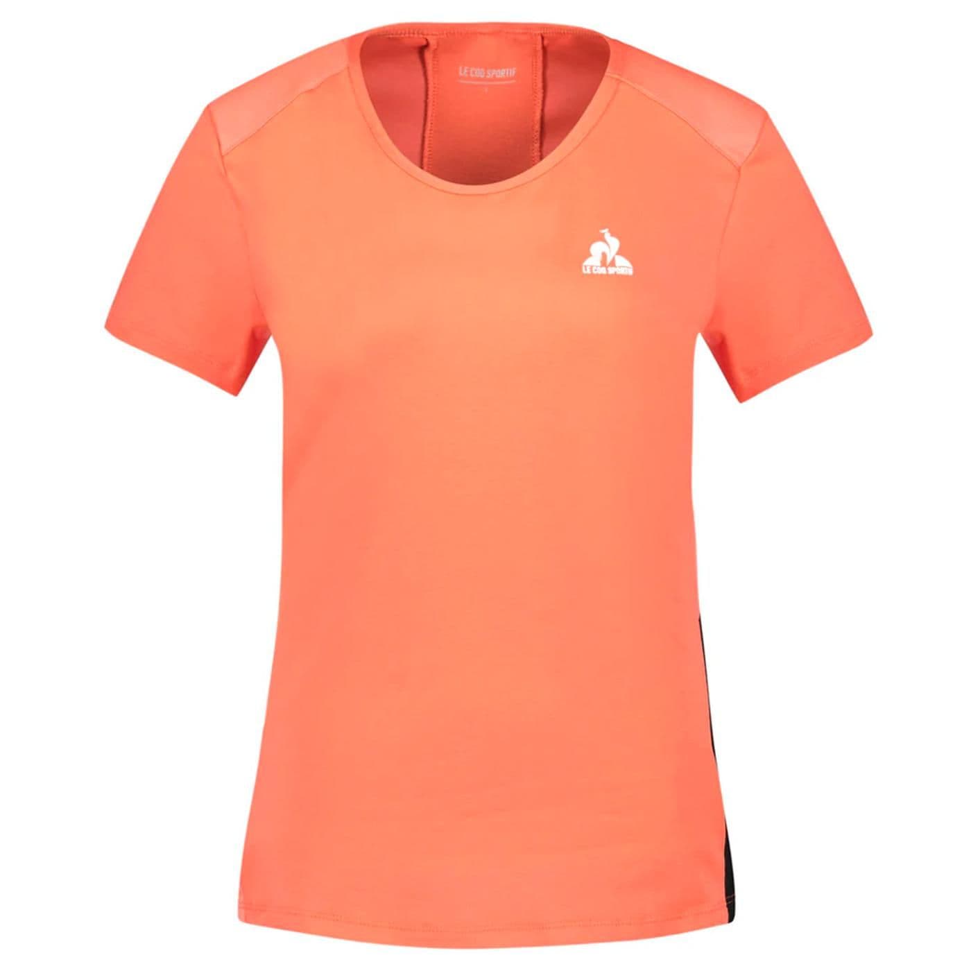 TRAINING Tee SS N °1 orange perf/black image.