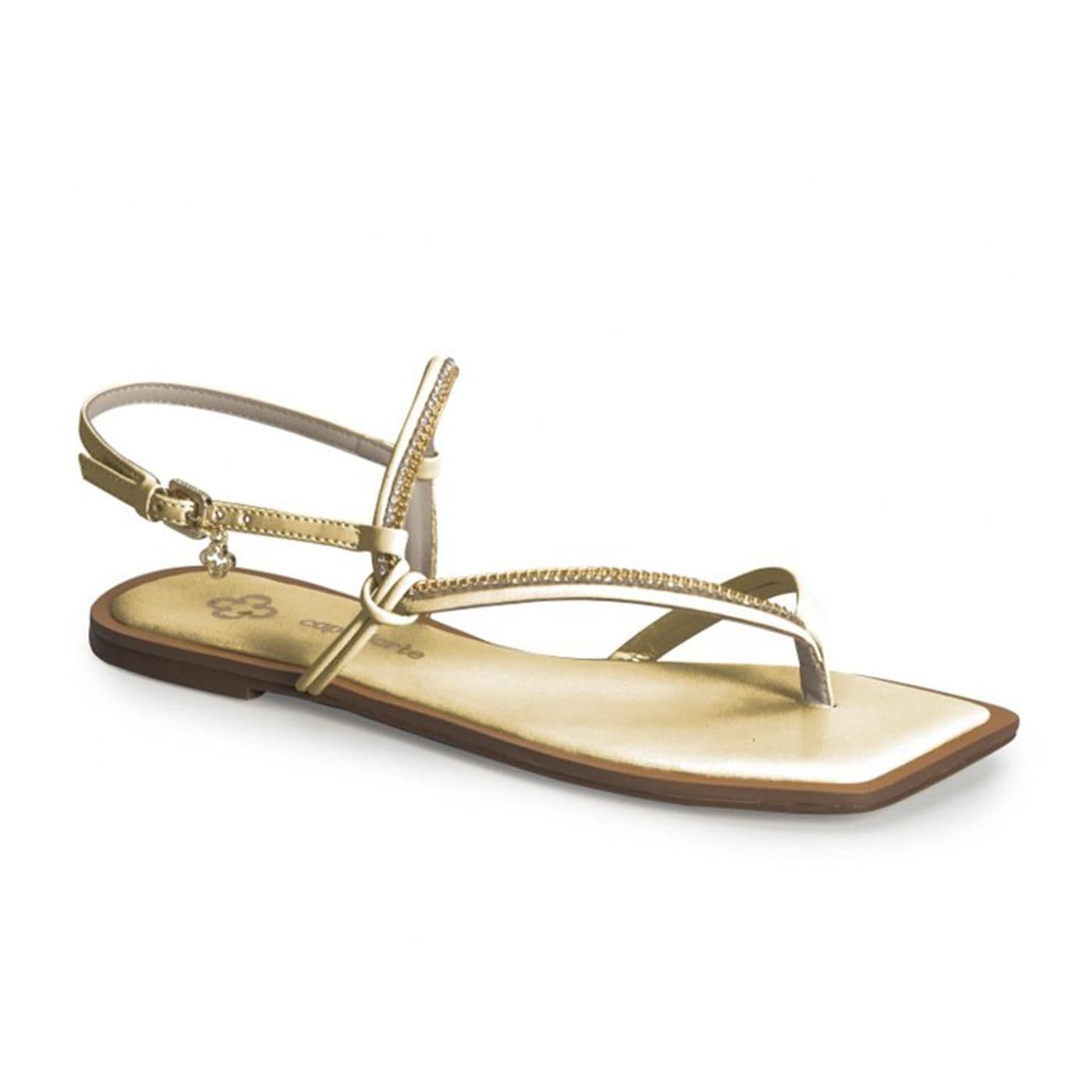 4017253-5 SANDALIA BAJA ouro image.