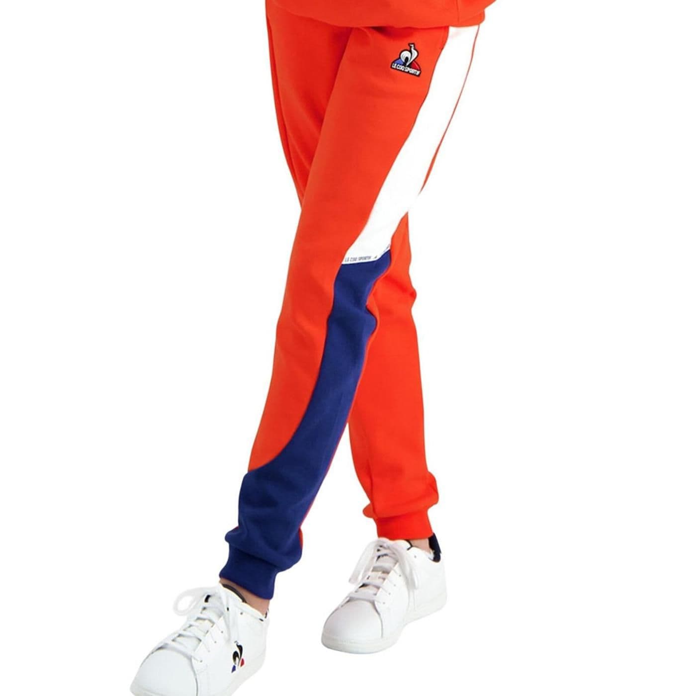 SAISON Pant Slim N°1 Enfa orange/violet j image.