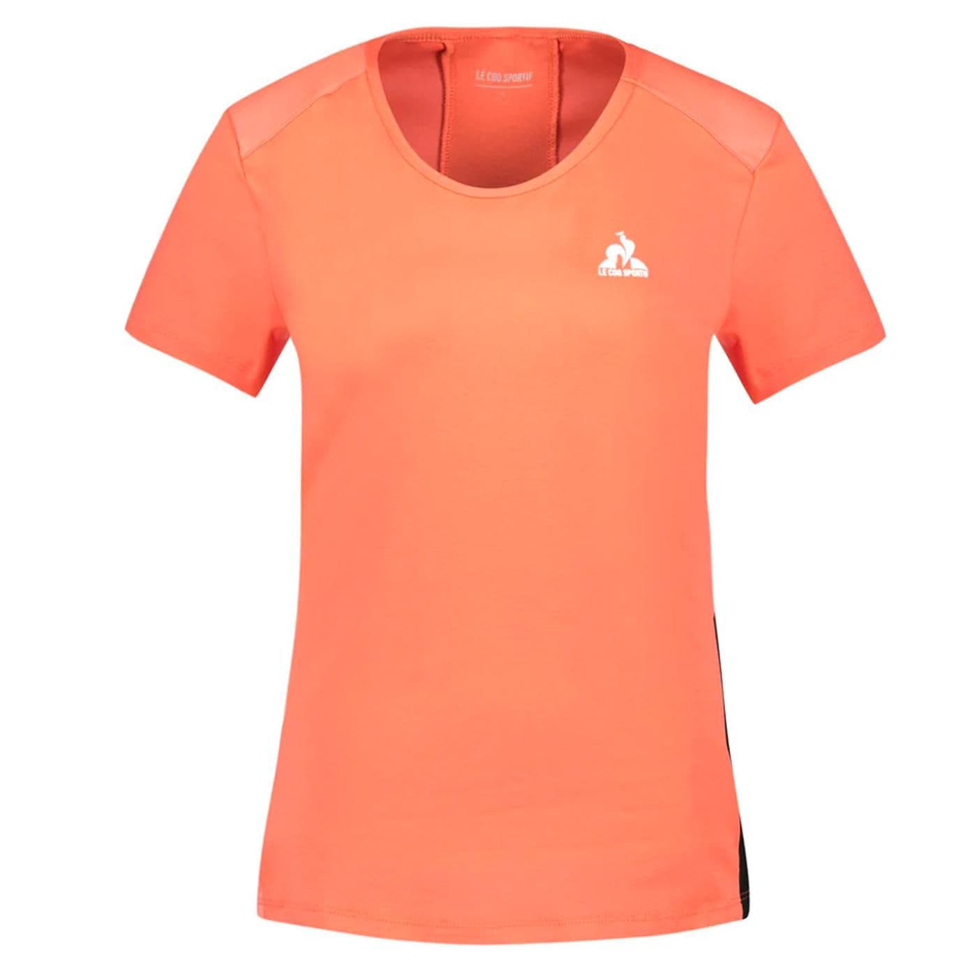 TRAINING Tee SS N°1 W orange perf/black image.