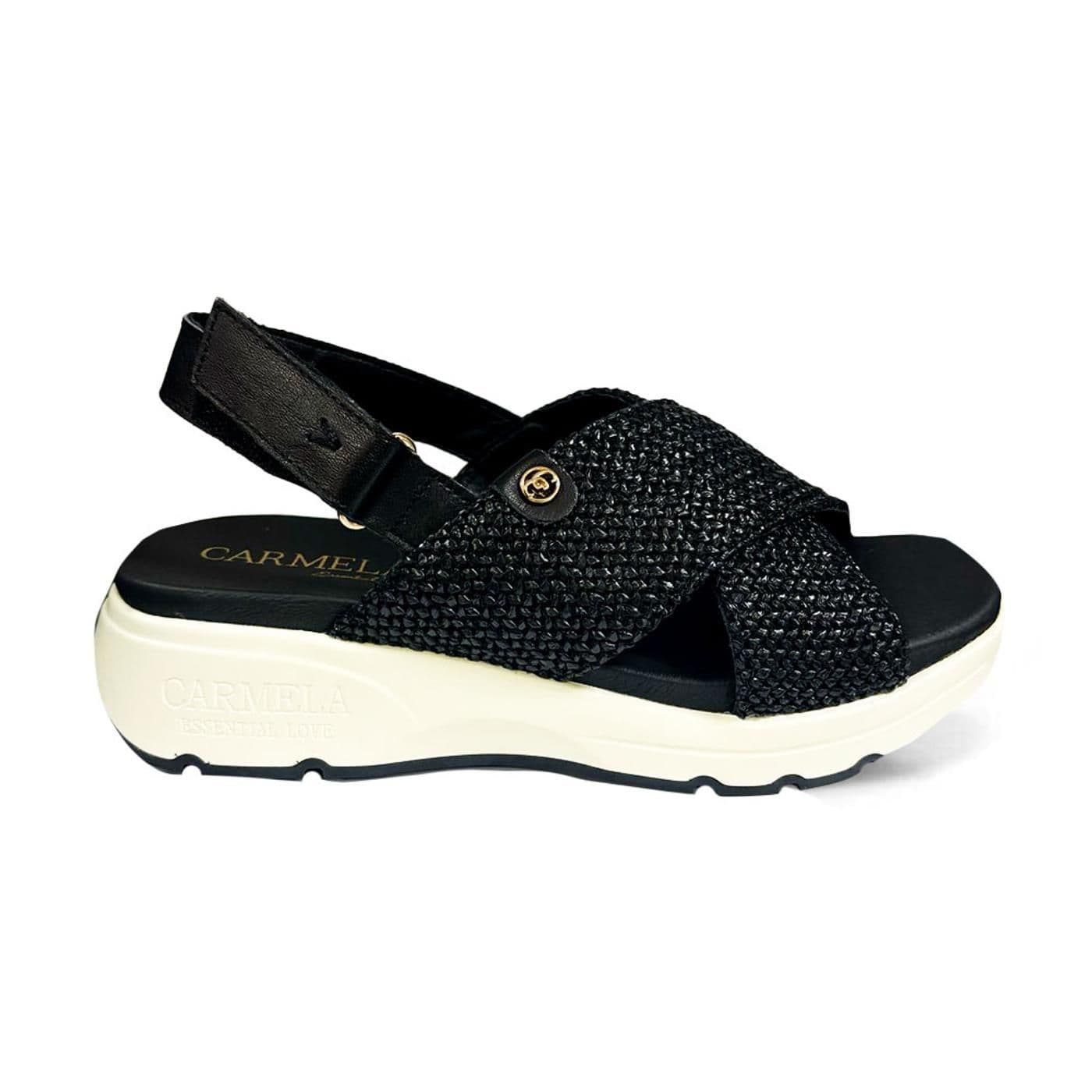 SANDALIA PIEL 162363 negro image.