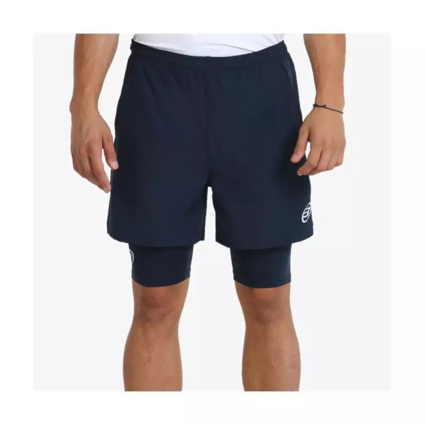 PANTALÓN CORTO BULLPADEL MISIL AZUL image.