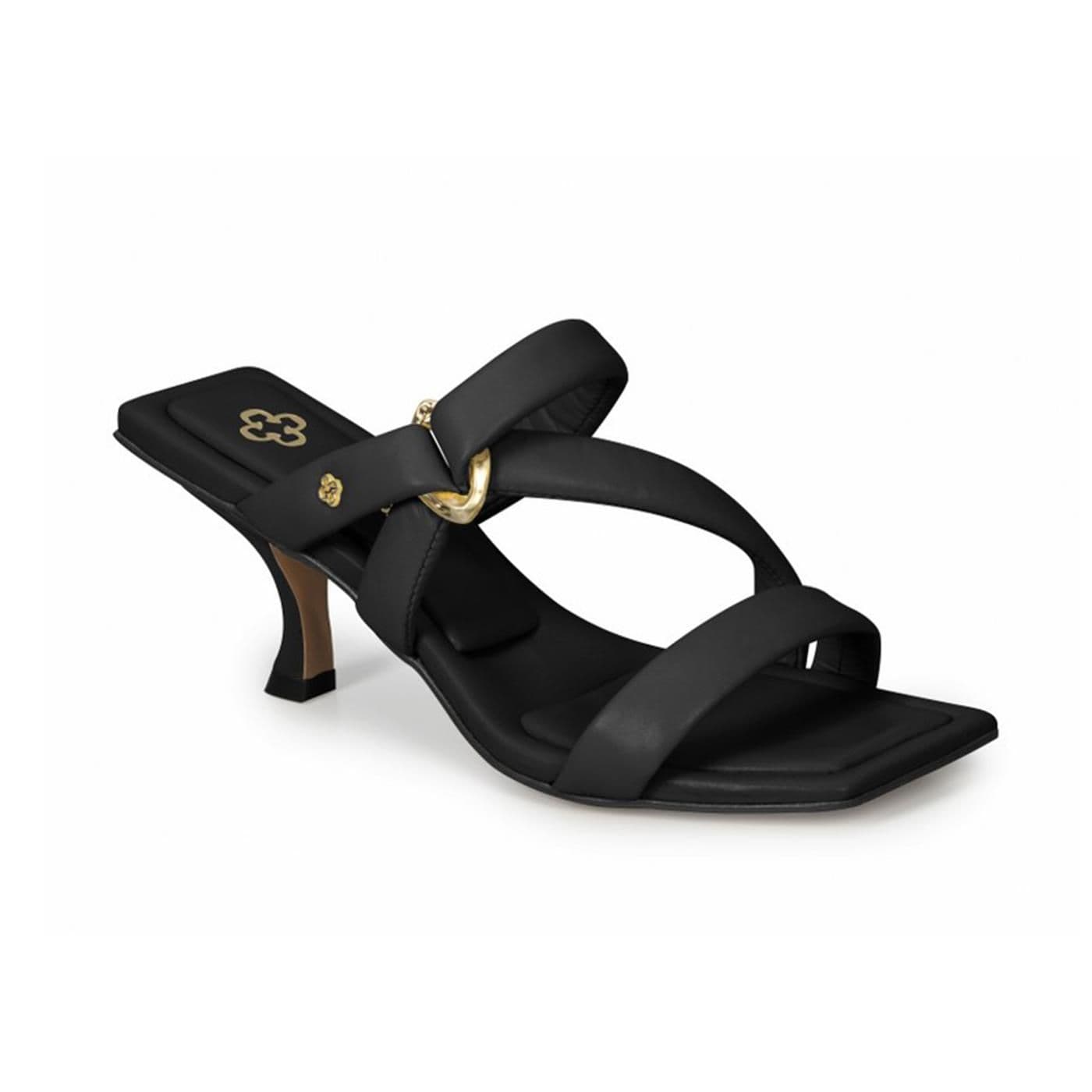 4017071-4 SANDALIA TACON preto image.