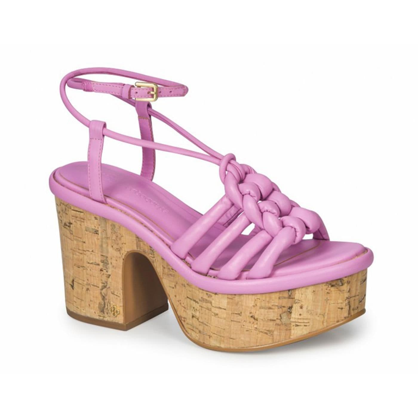 4017128-2 SANDALIA PLATAFORMA rosa fiore image.