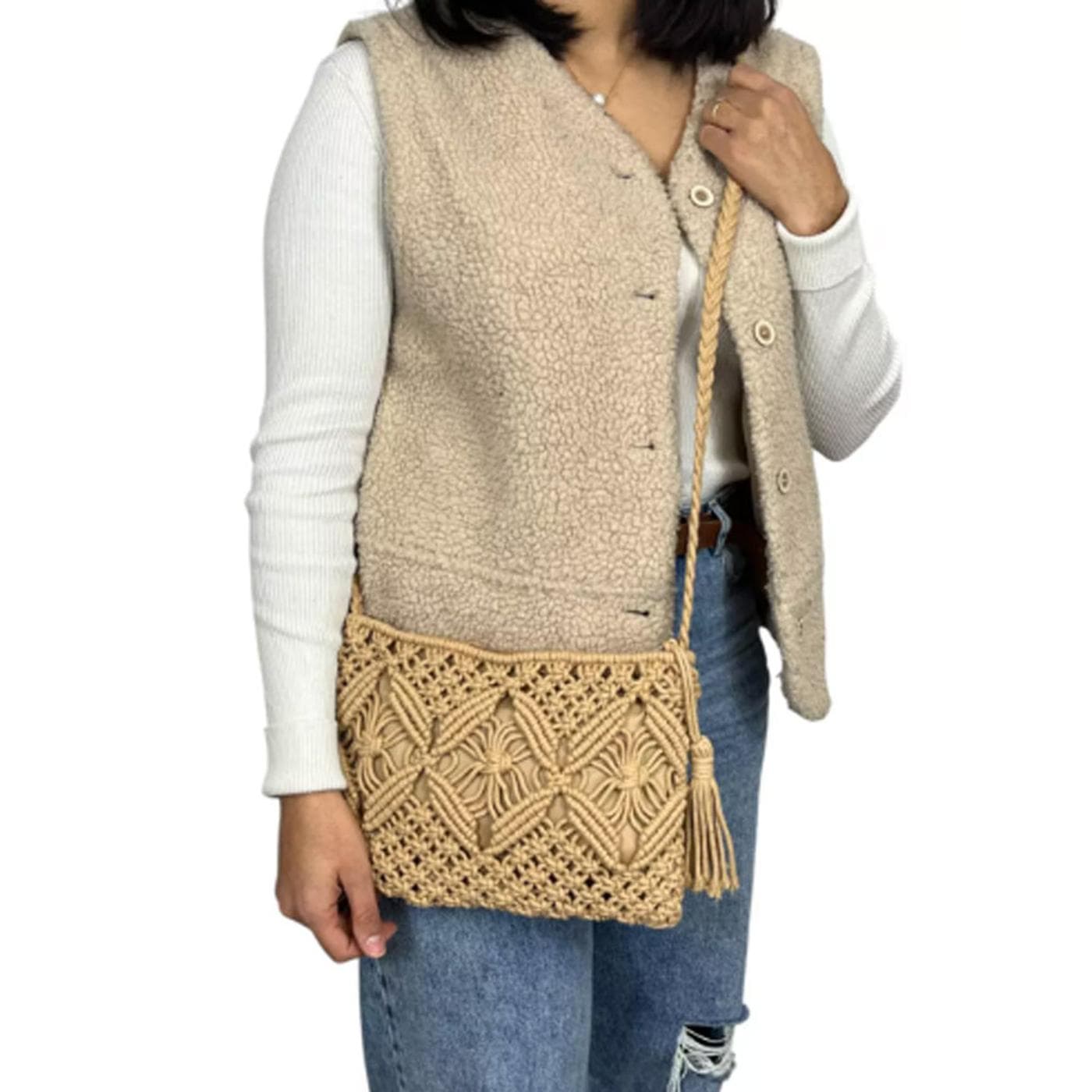 BOLSO SRA 184410 beige image.