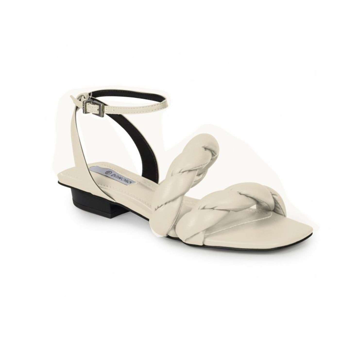 4117858 SANDALIA BAJA marfim image.