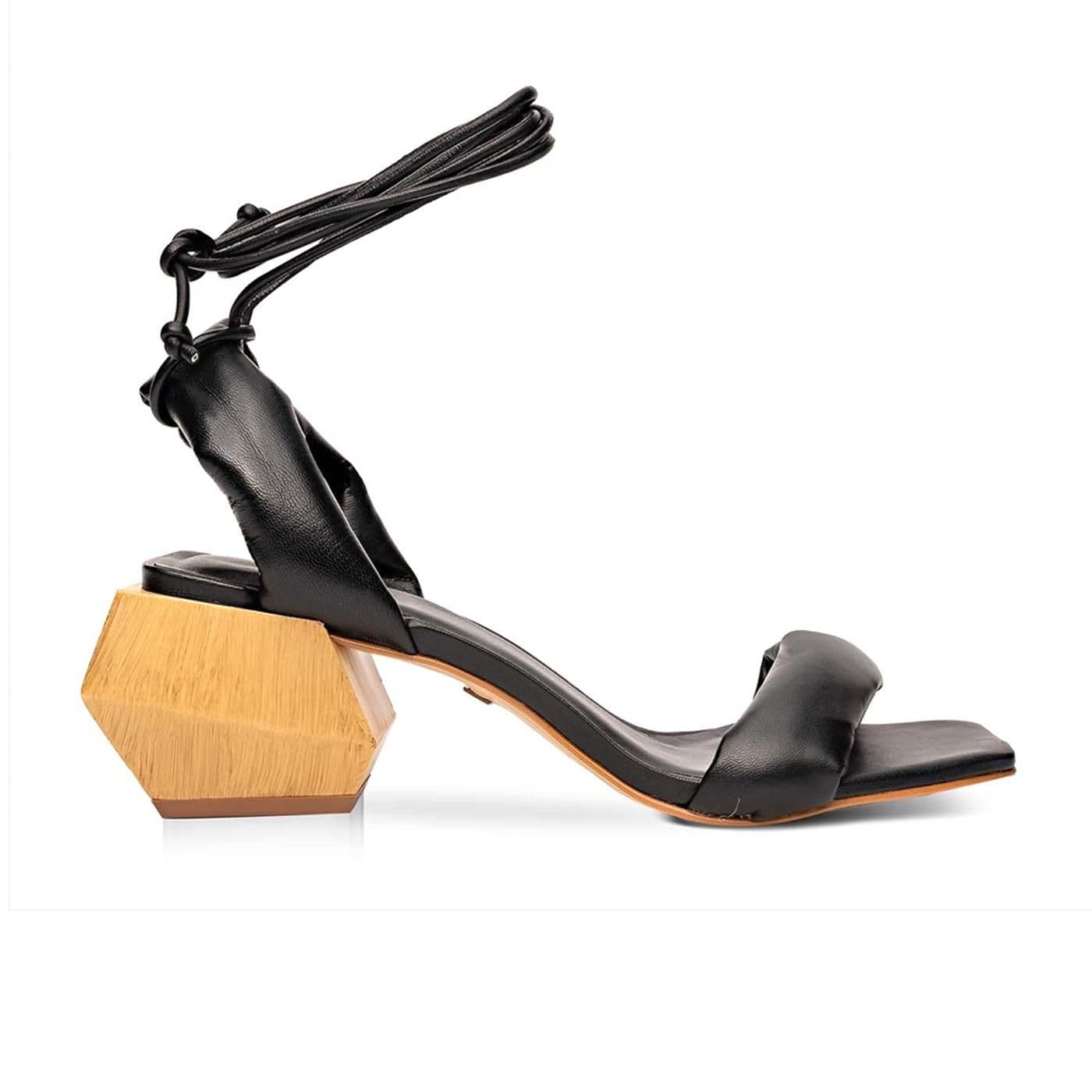 568001 SANDALIA TACON mestiço black image.