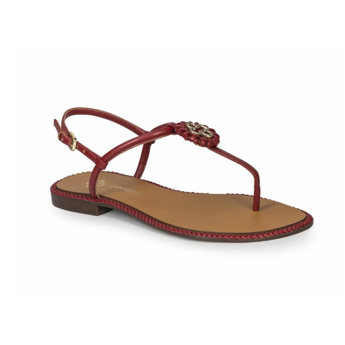 4017078-2 SANDALIA BAJA merlot image.