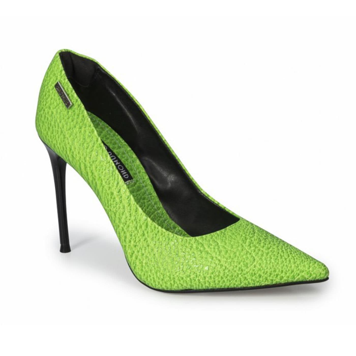 4117563-10 ZAPATO CERRADO TACON verde eletric image.