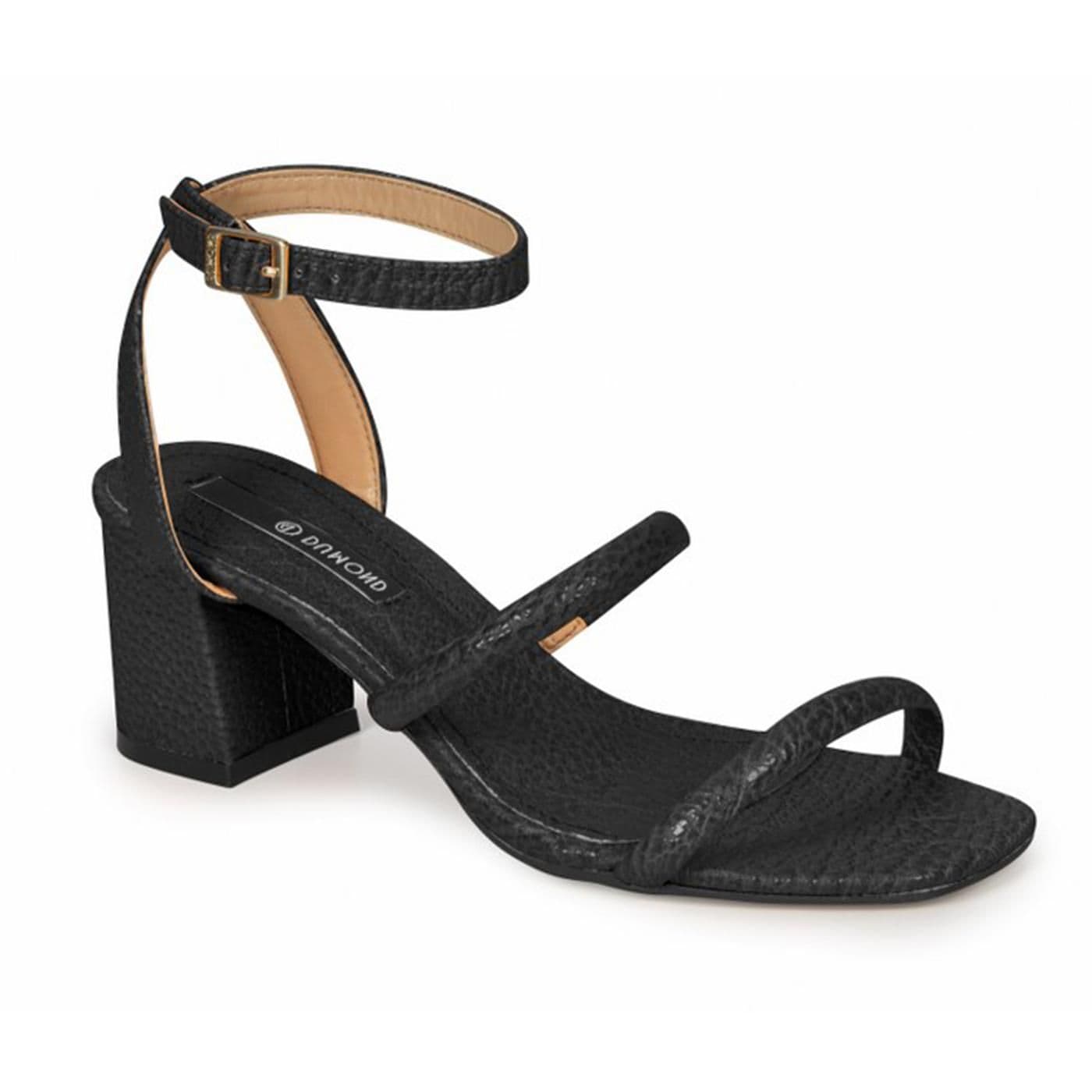 4118117-6 SANDALIA TACON preto image.