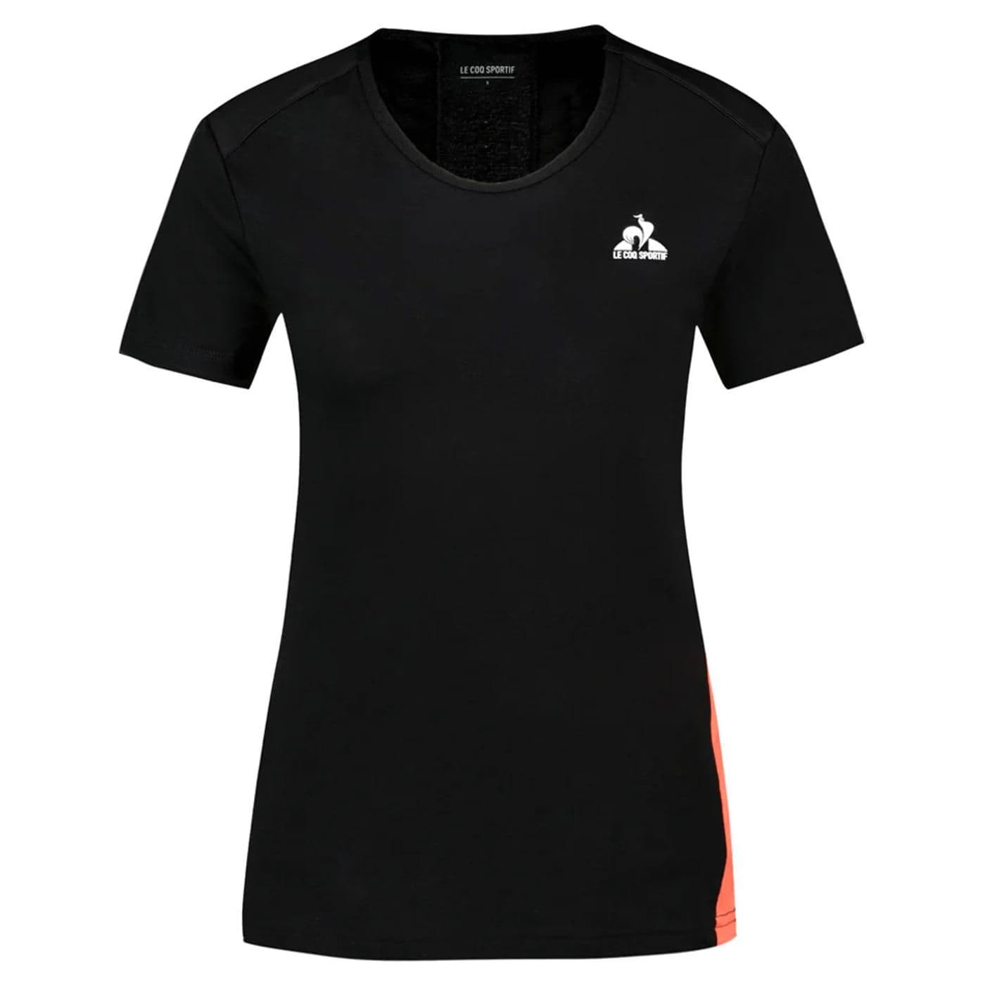 TRAINING Tee SS N°1 W black/orange perf image.