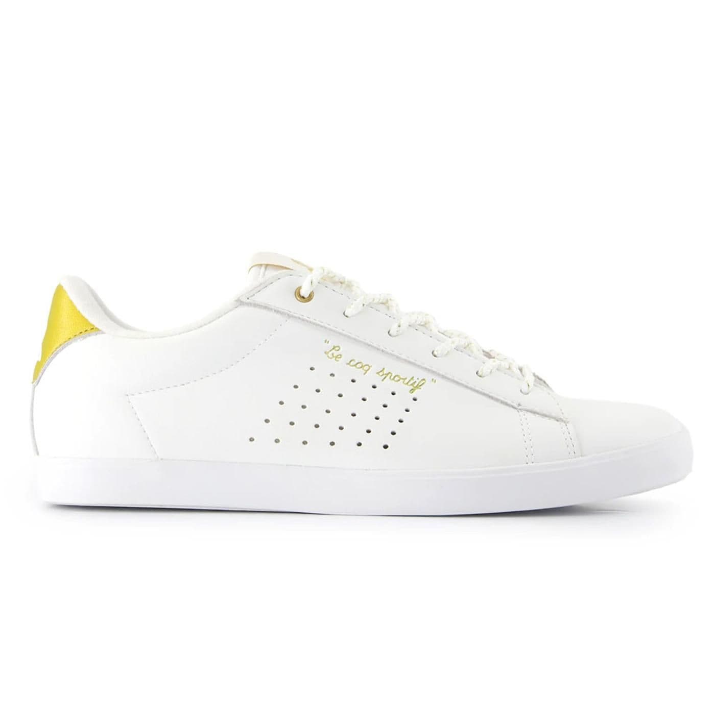 LUCIE optical white/gold image.