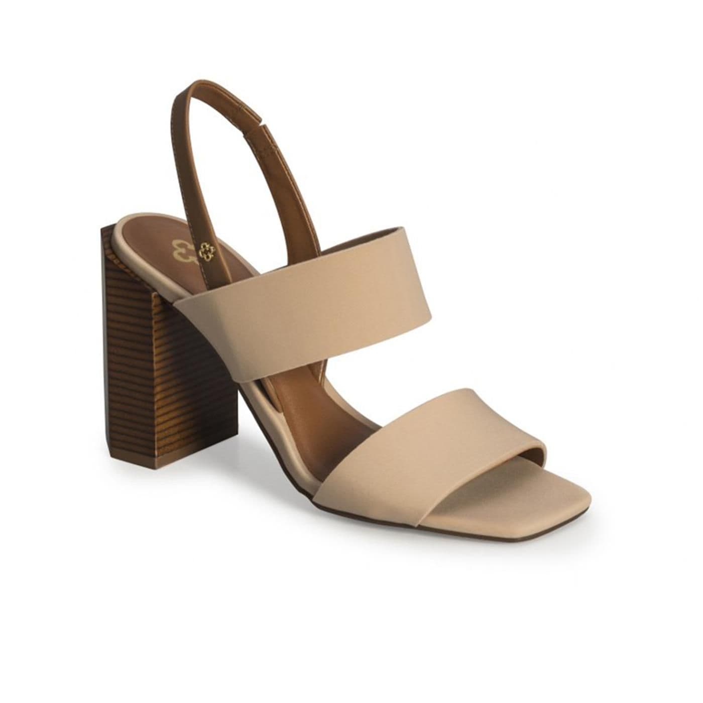 4017175-5 SANDALIA TACON seda/torrone/seda image.