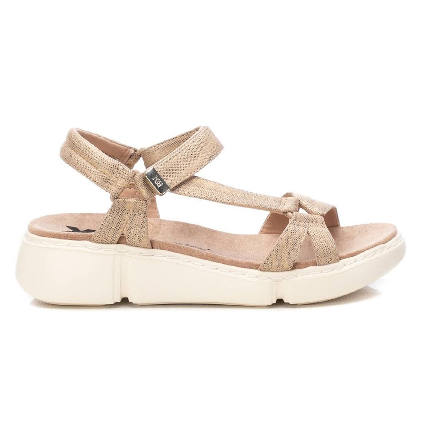 SANDALIA PAPETE 142318 tex.beige image.