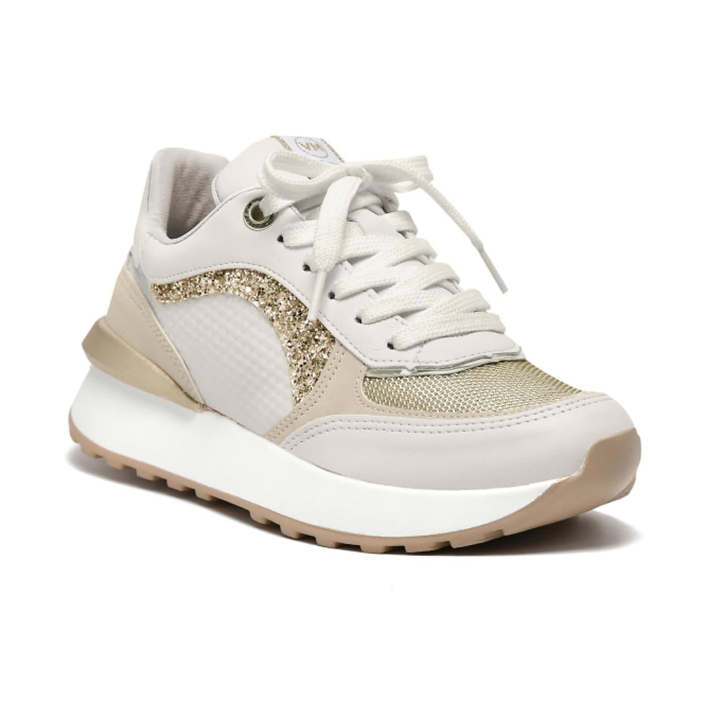 Zapatilla 23-12204-05 beige/gold image.