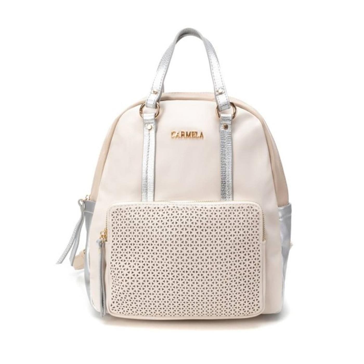 BOLSO PIEL 186153 plata image.