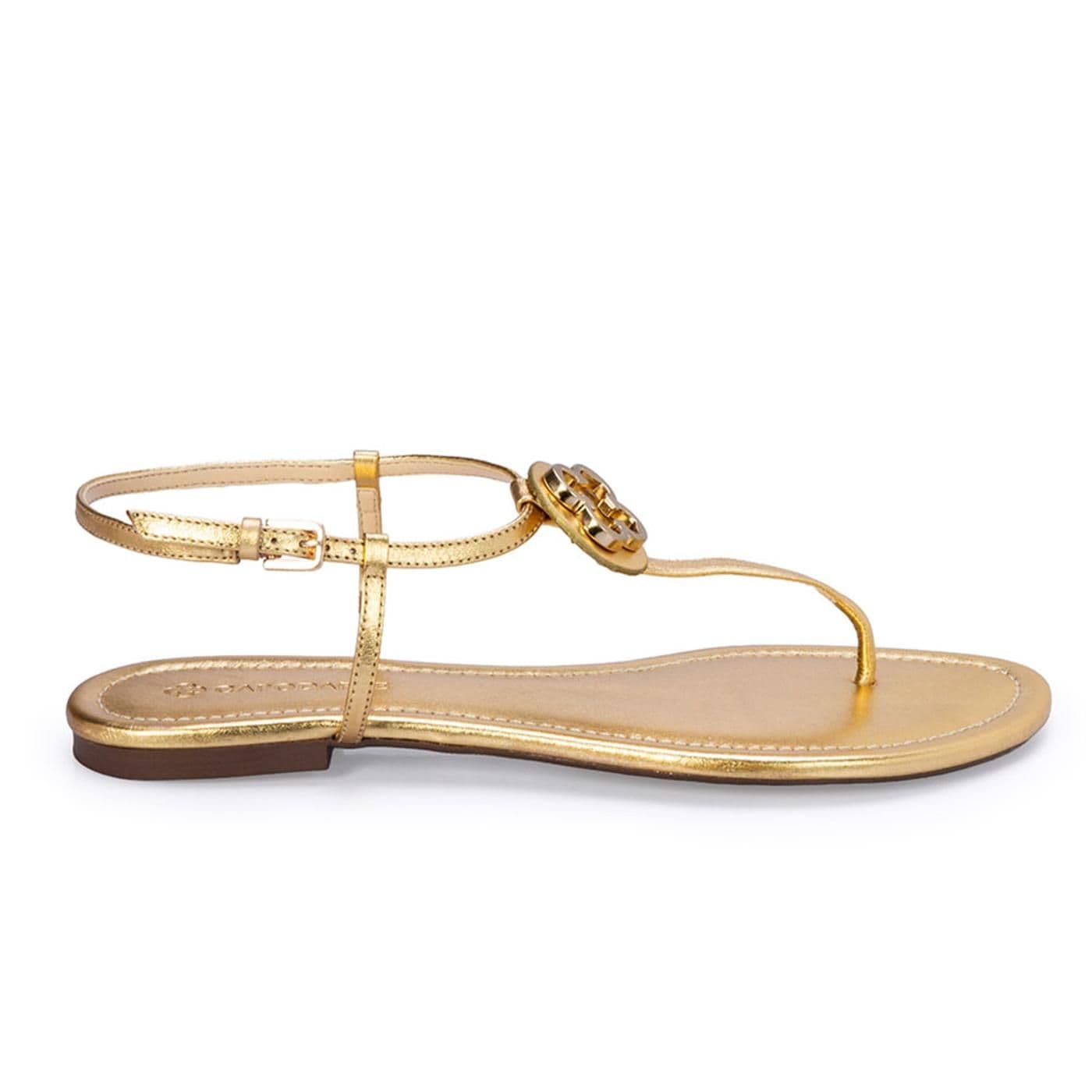 SANDALIA 4015672 mestiço metalizado ouro image.