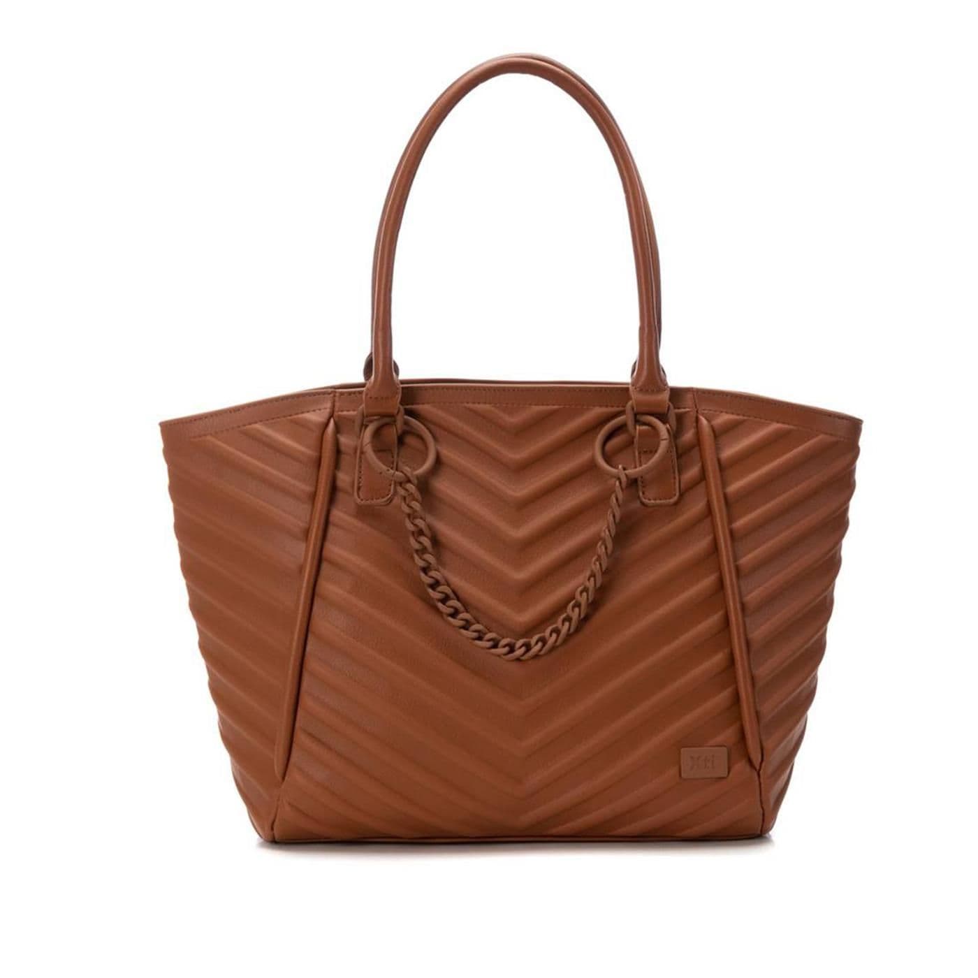 184173 BOLSO DE HOMBROPARA MUJER 24X44X10 camel image.